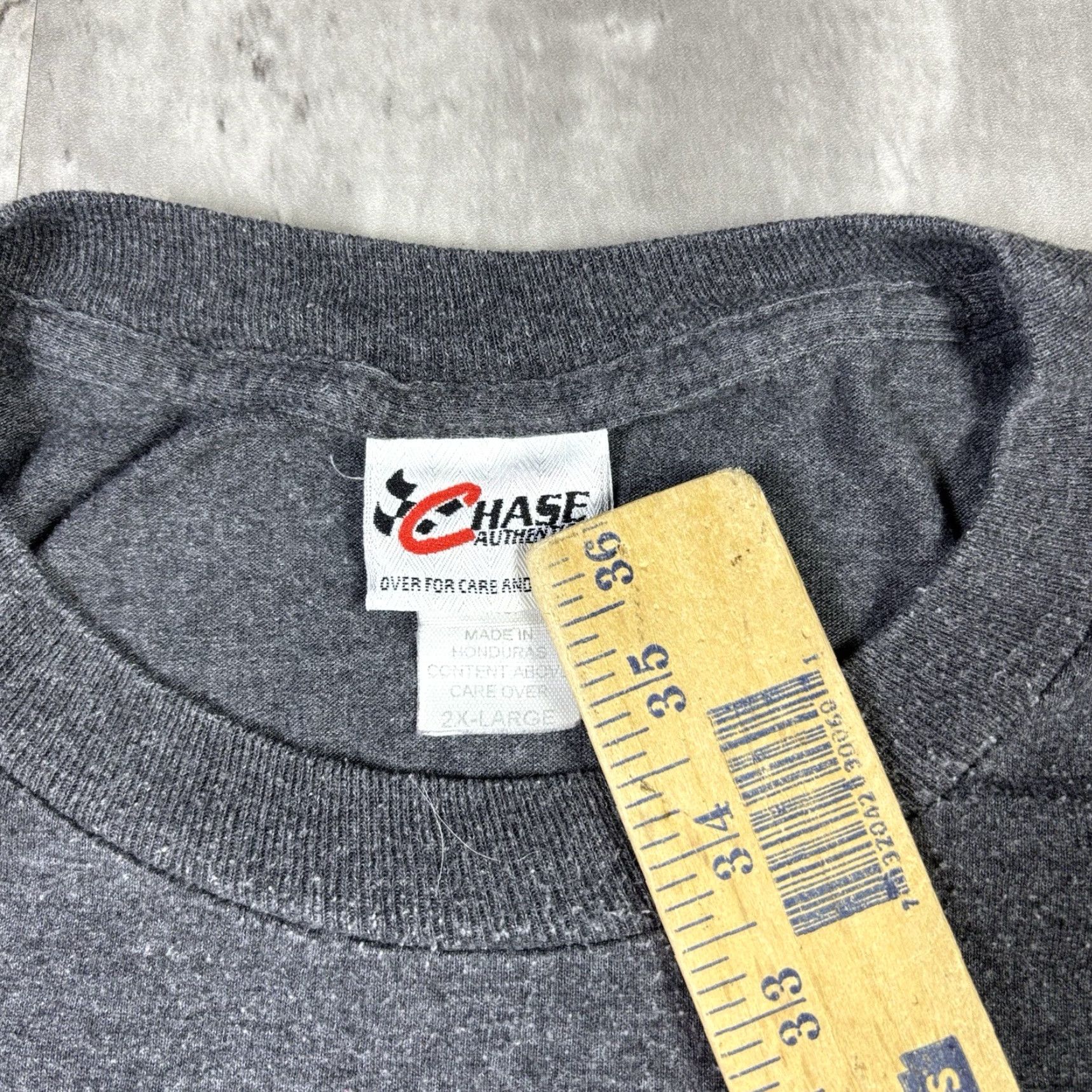 Chase Authentics VINTAGE Mark Martin Nascar T Shirt Chase Authentics Adult 2XL Gray 90s Cars Mens Shirt Size US XXL / EU 58 / 5 - 5 Thumbnail
