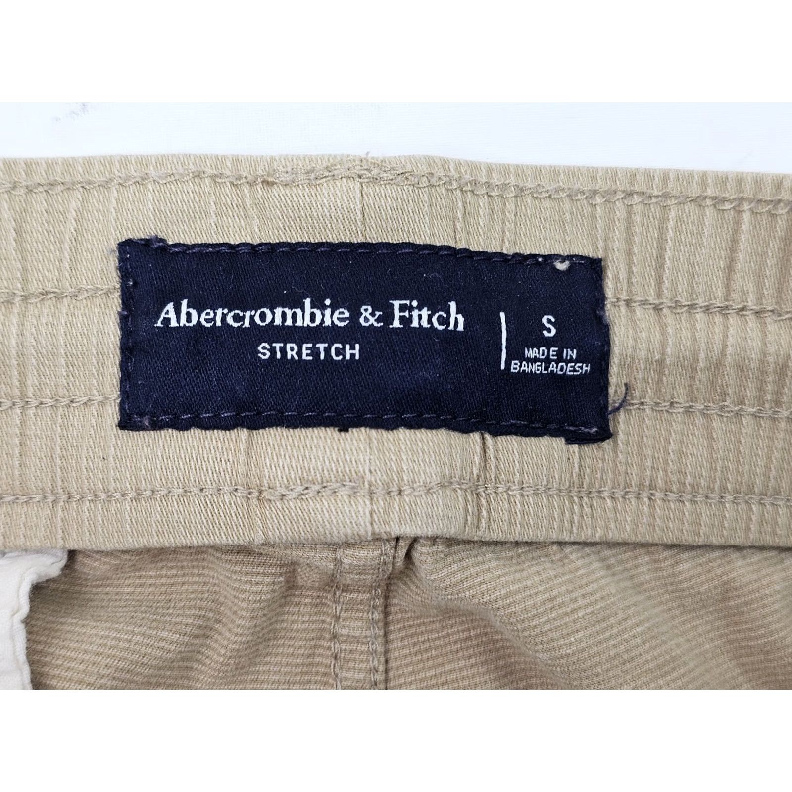 Abercrombie & Fitch Abercrombie & Fitch Jogger Pants Men S Beige Cotton Stretch Athletic Size US 29 - 7 Thumbnail