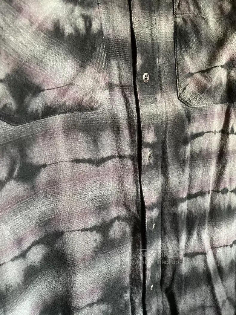 Amiri Amiri Diversified purple tie-dye/rendered shirt Size US XS / EU 42 / 0 - 3 Thumbnail