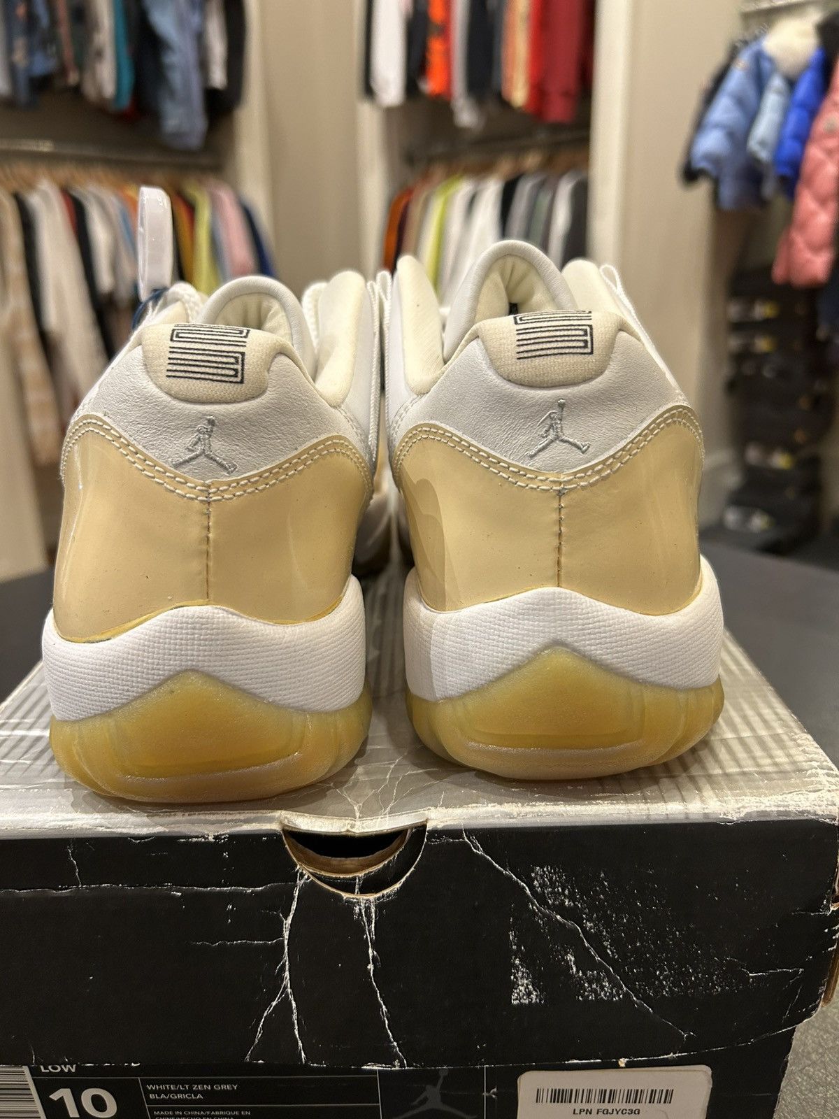 Jordan Brand Jordan 11 Retro Low ‘Zen Grey’ Size US 10 / EU 43 - 3 Thumbnail