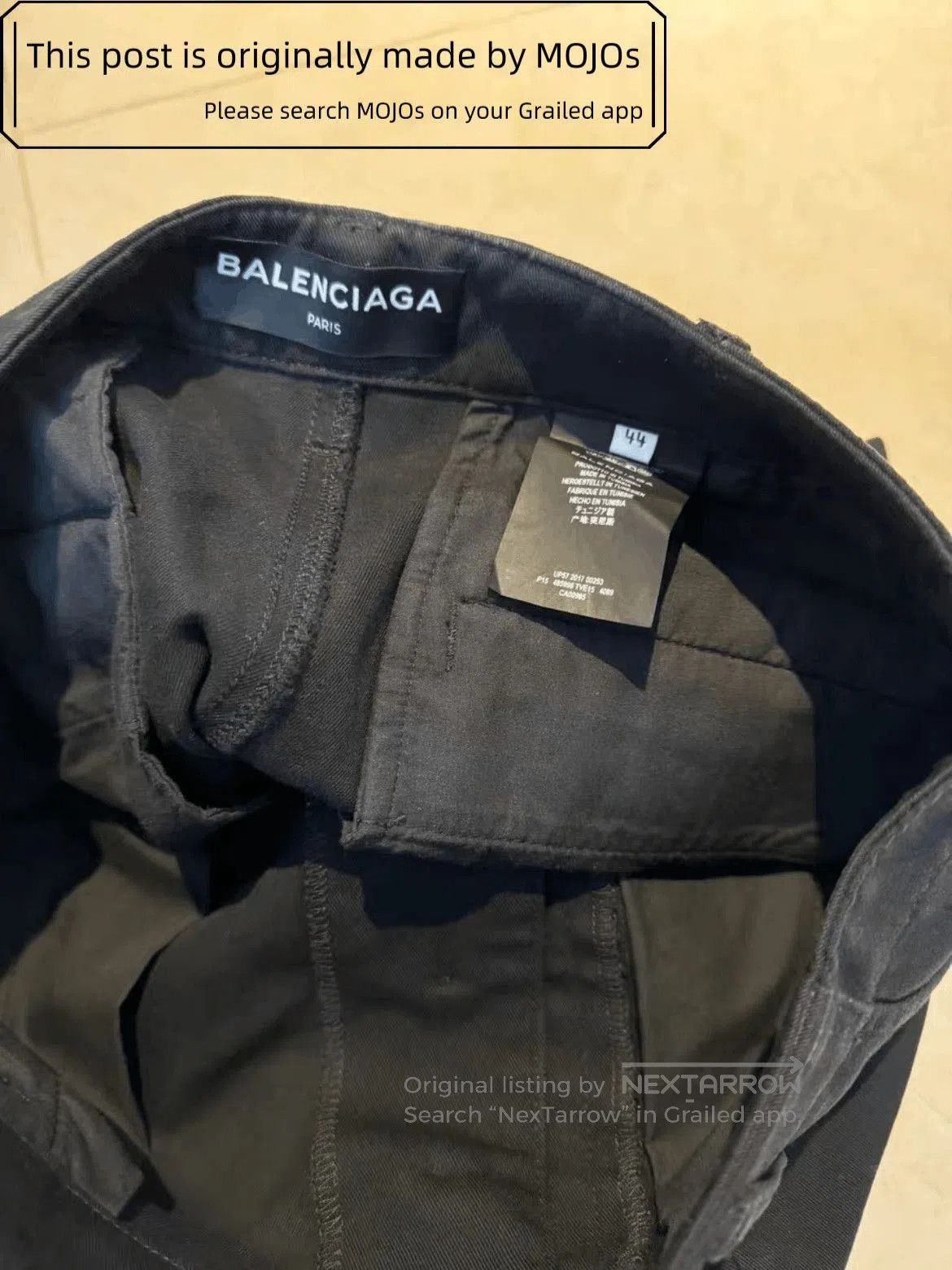 Balenciaga Sz 48 Balenciaga Logger Cargo Pants. Size US 32 / EU 48 - 3 Thumbnail