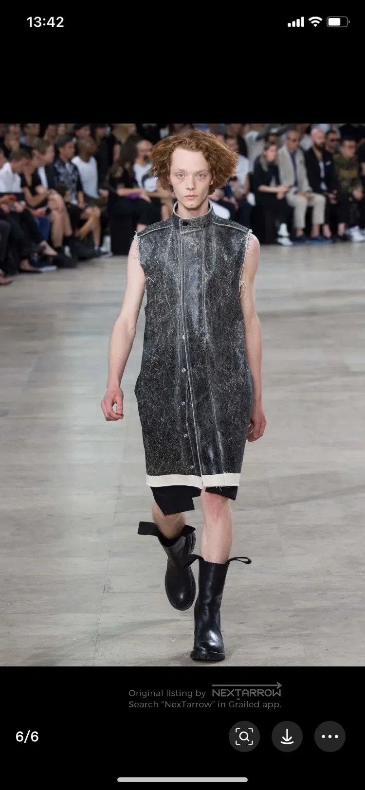 Rick Owens Rick Owens 16SS Show Vest Size US M / EU 48-50 / 2 - 7 Thumbnail