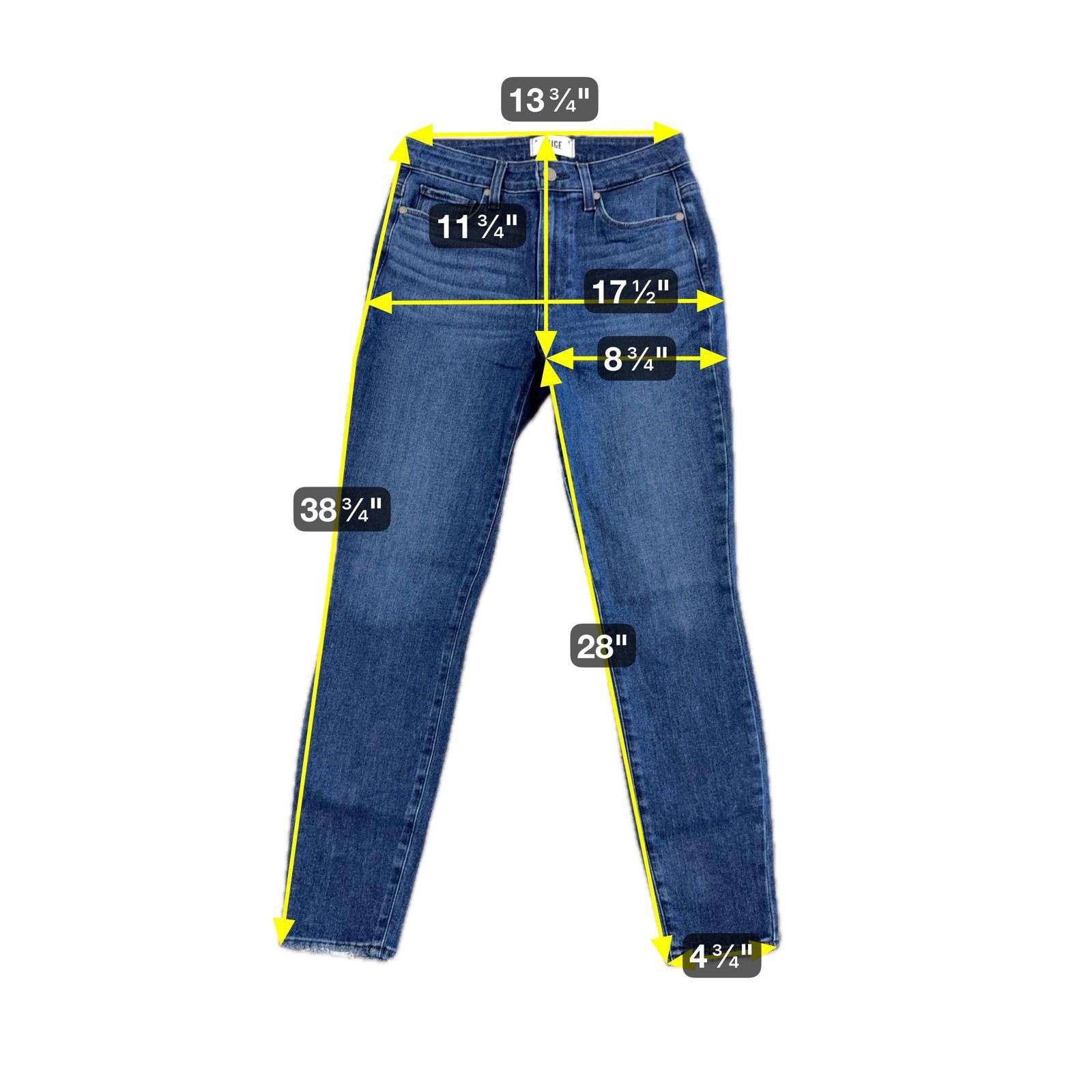 Paige Paige Hoxton Ankle Skinny Jean Premium Denim - 27 Size 27" / US 4 / IT 40 - 10 Thumbnail