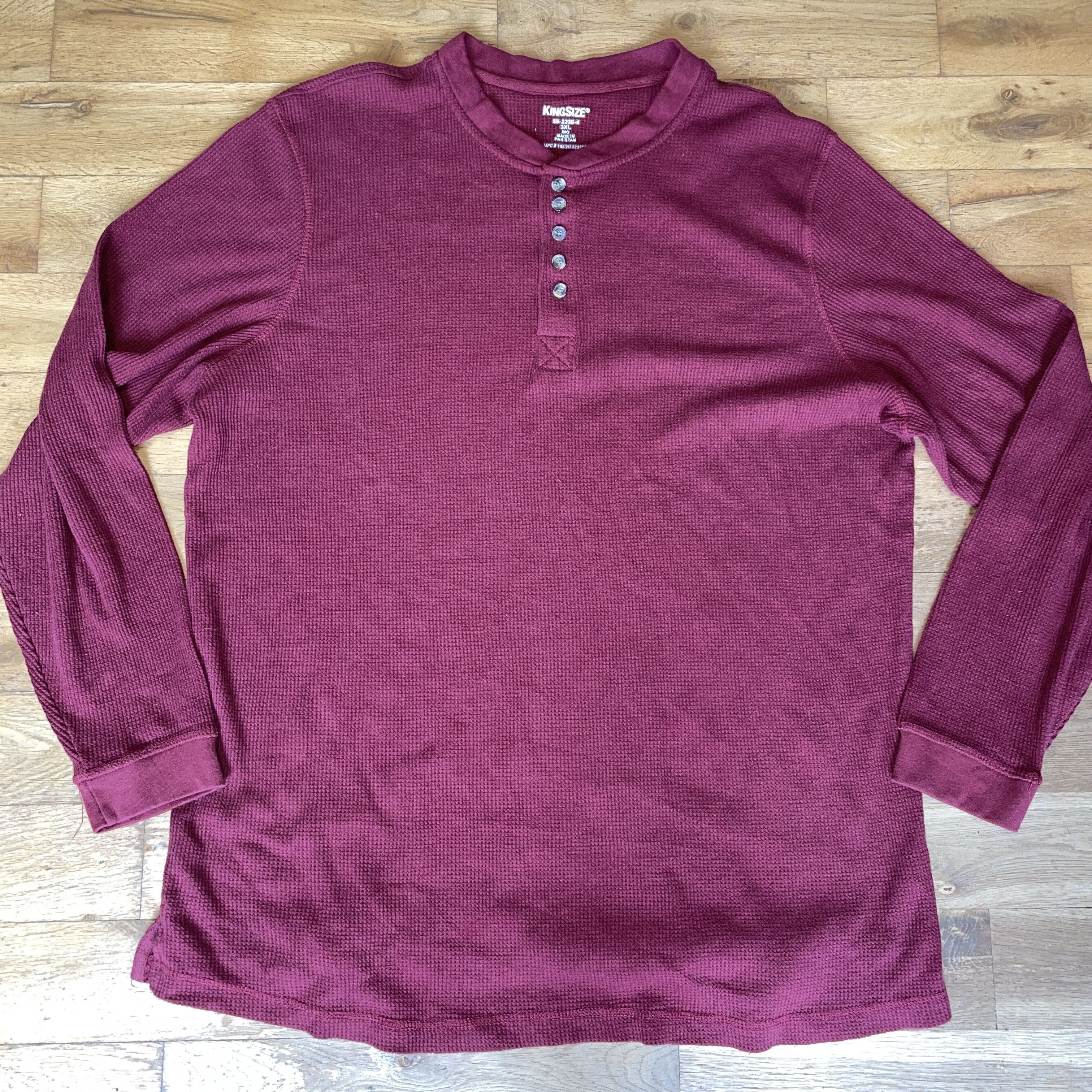 Designer Kingsize Men's Longsleeve Sweatshirt Large Size 3 Xl Big Size US XXL / EU 58 / 5 - 1 Thumbnail