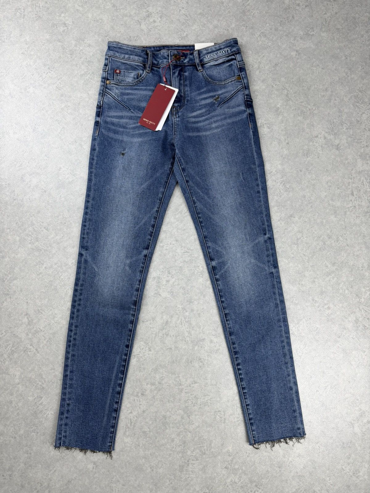Miss Sixty Miss Sixty Bettie Cropped Denim Jeans Size 25 Size 25" / US 0 / IT 36 - 1 Thumbnail