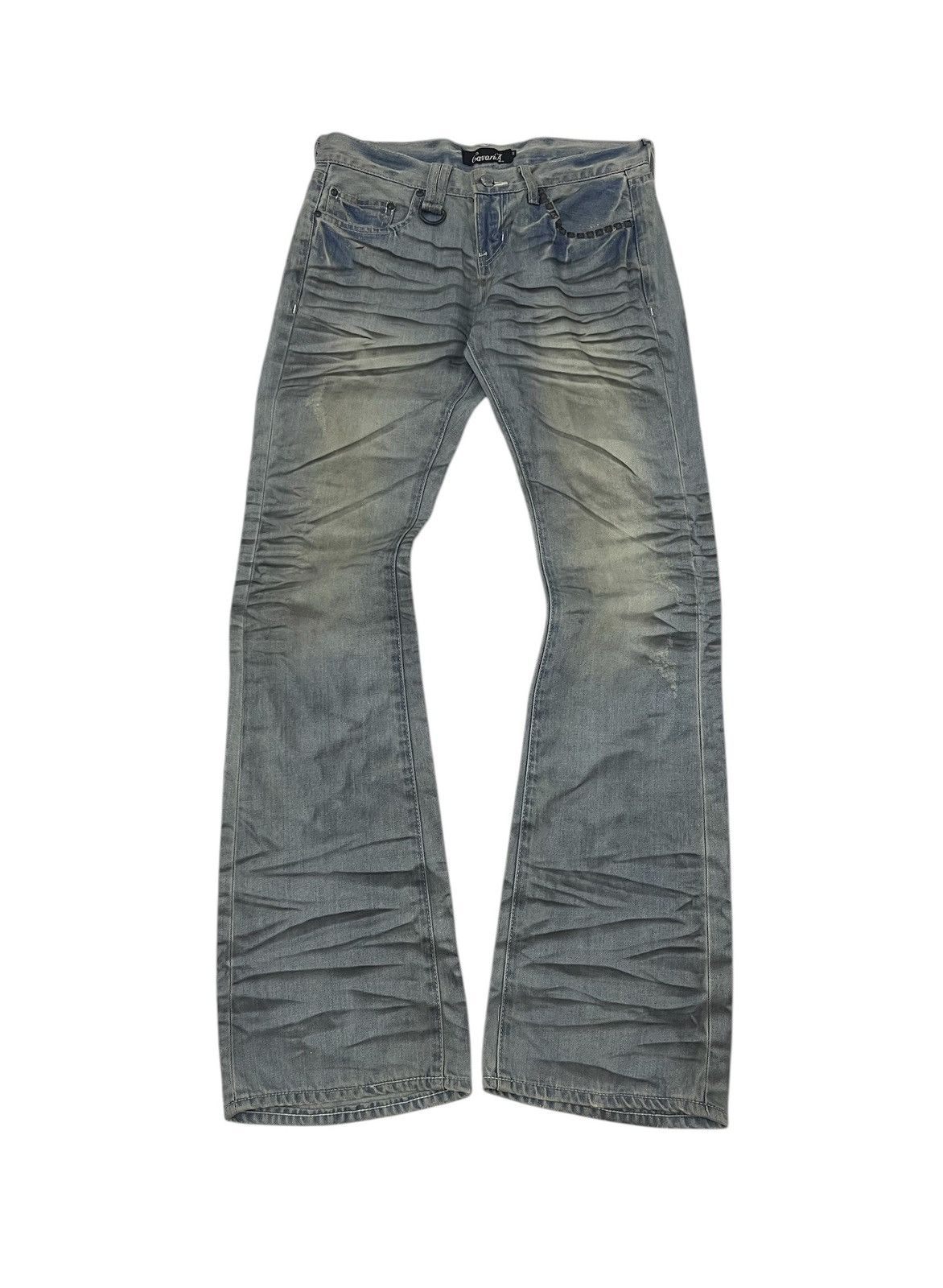 パンツ 00s cavaria japanese label flare denim Cavari A | Grailed