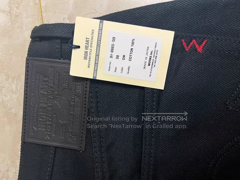 Iron Heart Iron Heart Micro-tapered jeans Size US 34 / EU 50 - 3 Thumbnail