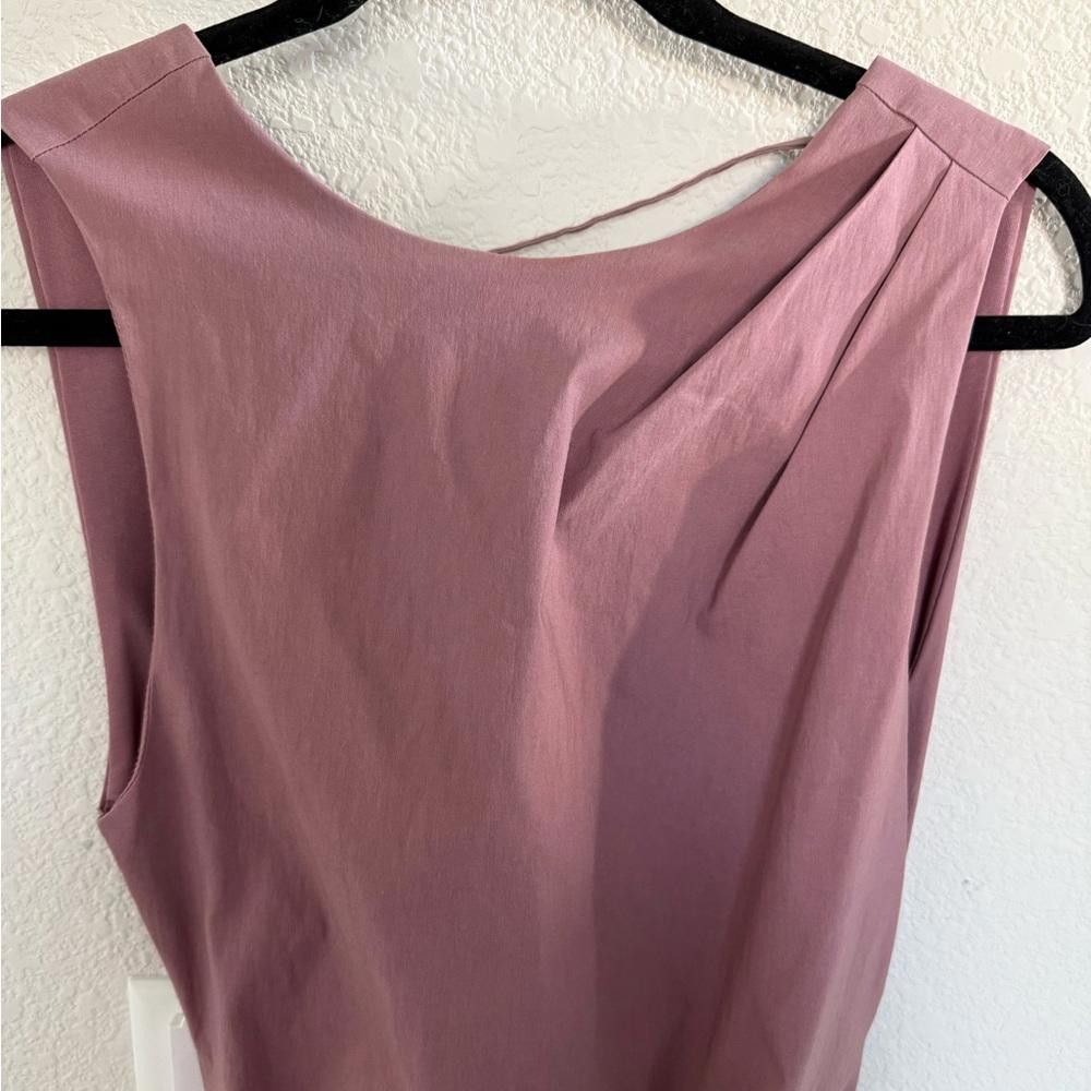 Zara ZARA Backless Mauve Pink Ruched Mini Dress Medium NEW Size M / US 6-8 / IT 42-44 - 6 Thumbnail