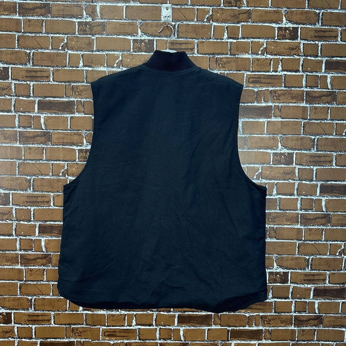Carhartt Vintage Carhartt Canvas Black Vest Z164 Size US XL / EU 56 / 4 - 2 Thumbnail