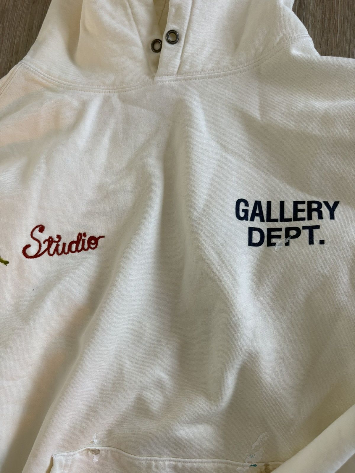 Gallery Dept. Gallery Dept Leather Patches Hoodie Size US L / EU 52-54 / 3 - 2 Thumbnail