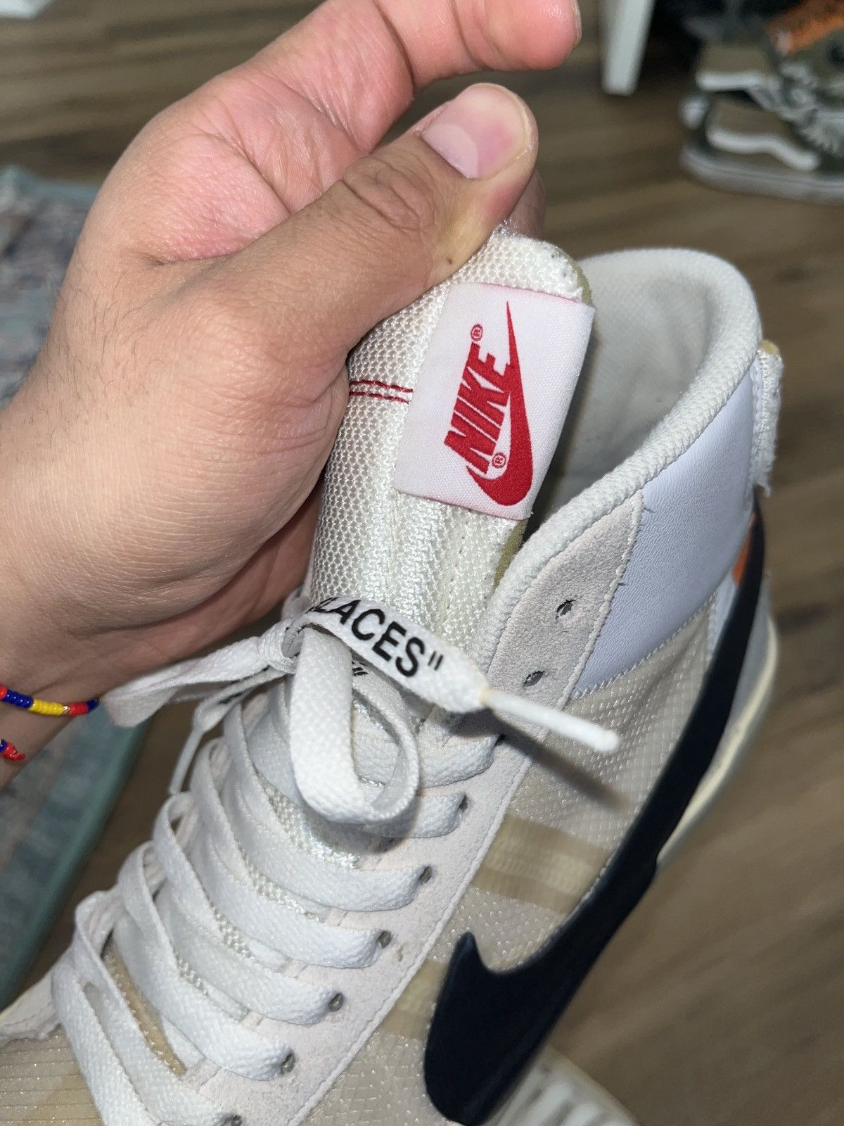 Nike × Off-White Nike OFF WHITE Blazer Mid “THE TEN” Size US 8 / EU 41 - 17 Thumbnail