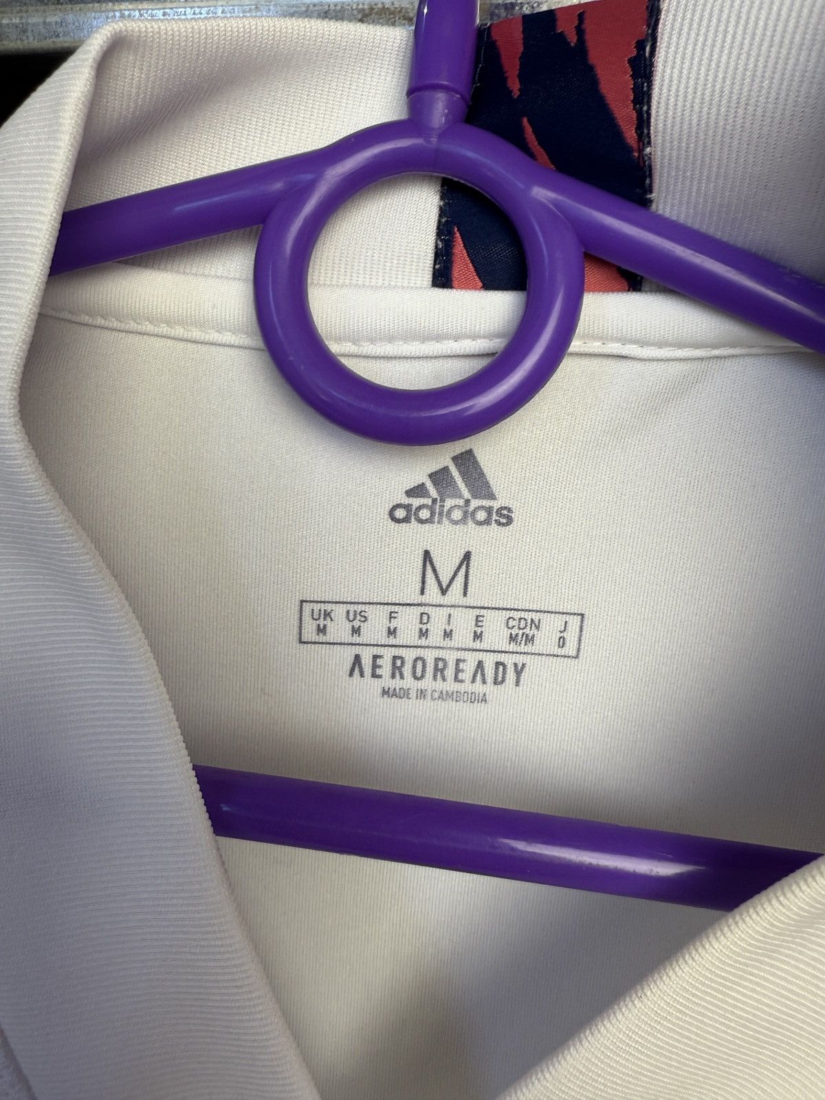 Adidas ADIDAS REAL MADRID FLY EMIRATES away jersey tee shirt y2k Size US M / EU 48-50 / 2 - 6 Thumbnail