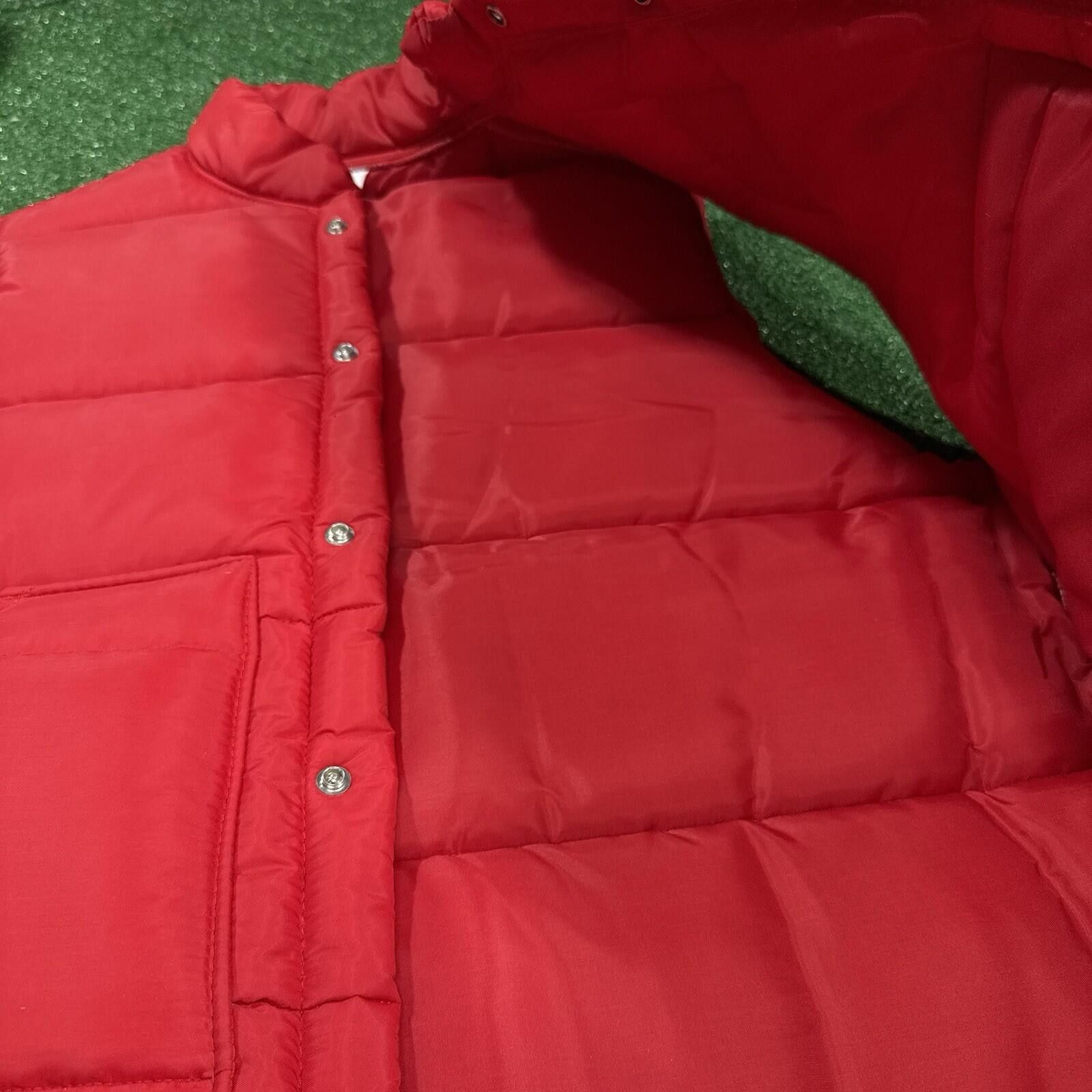Other Vintage 70s Red Puffer Vest Workwear Utility Snap Jay Mar M Size US M / EU 48-50 / 2 - 7 Thumbnail