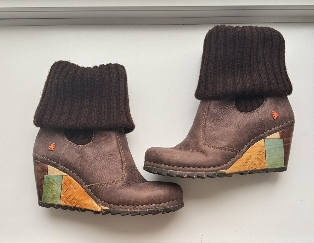Vintage The art company US7 UE40 Avantgarde platform boots shoes wmn Size US 7 / IT 37 - 20 Thumbnail
