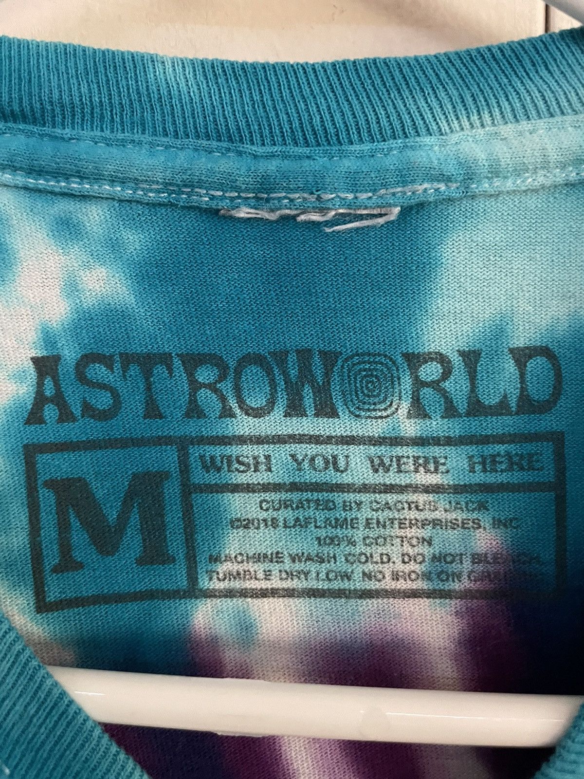Travis Scott × Vintage Travis Scott Astroworld Tour Longsleeve Tee Size US M / EU 48-50 / 2 - 3 Thumbnail