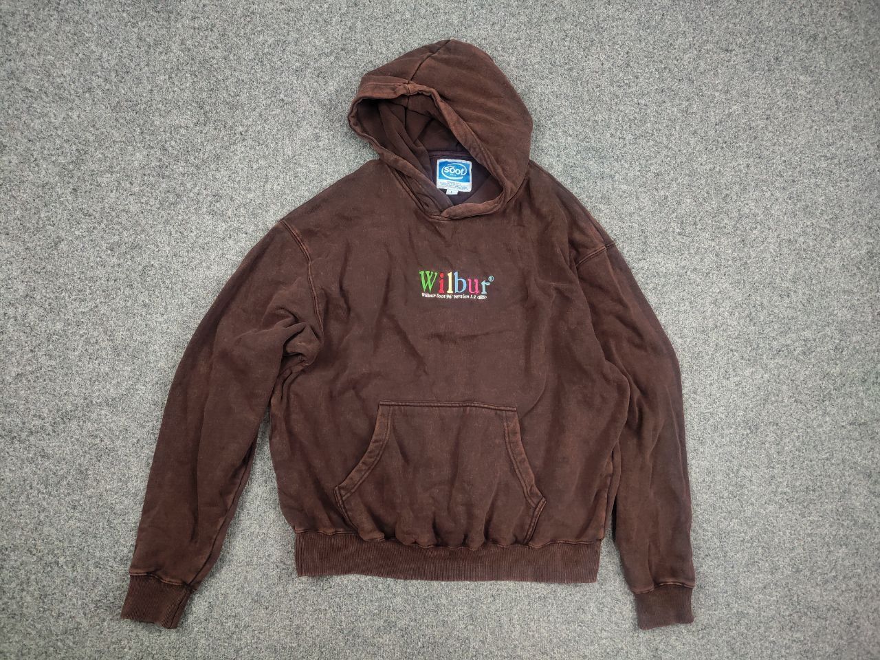 Vintage Wilbur Soot 96' Version 1.2 Embroidered Vintage Wash Hoodie Size US L / EU 52-54 / 3 - 7 Thumbnail