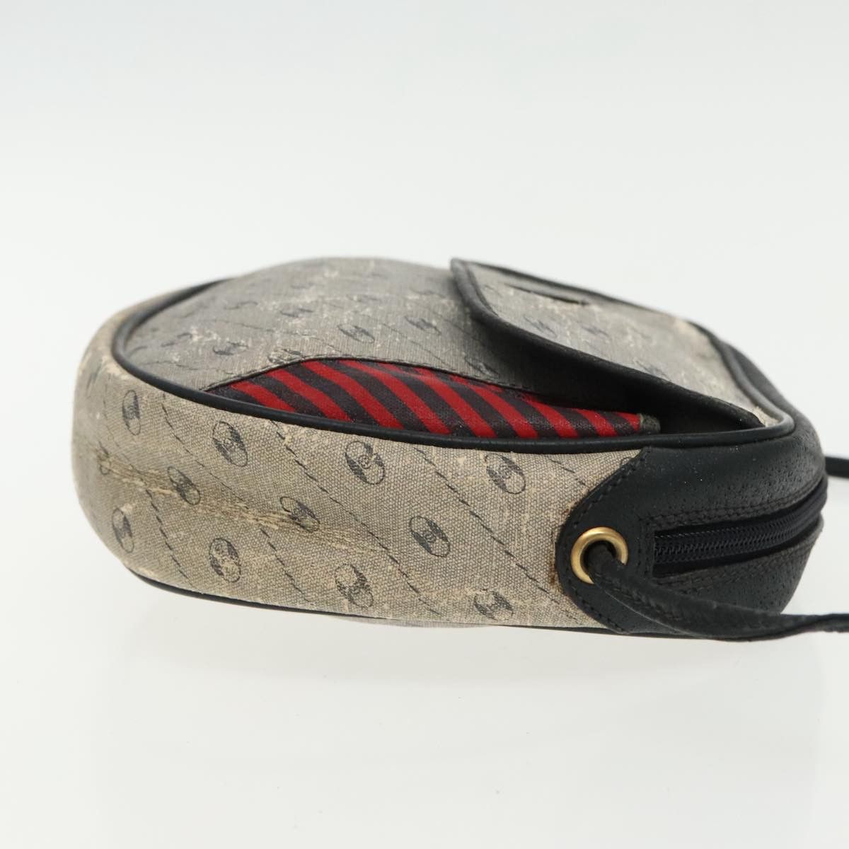 Gucci GUCCI Shoulder Bag Coated Canvas Gold Navy Size ONE SIZE - 3 Thumbnail