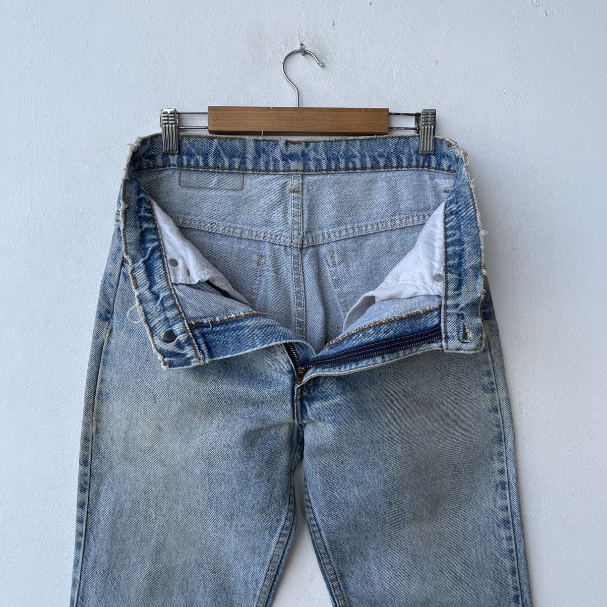 Levi's Vintage 80s Levi's 517 Orange Tab Bootcut Jeans Size US 31 - 15 Thumbnail