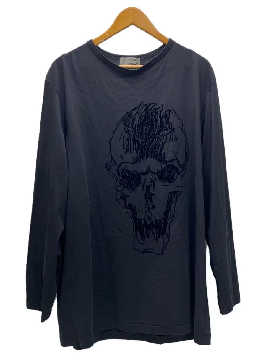 Yohji Yamamoto AW17 Skull Long Sleeve Tee Size US L / EU 52-54 / 3 - 1 Thumbnail