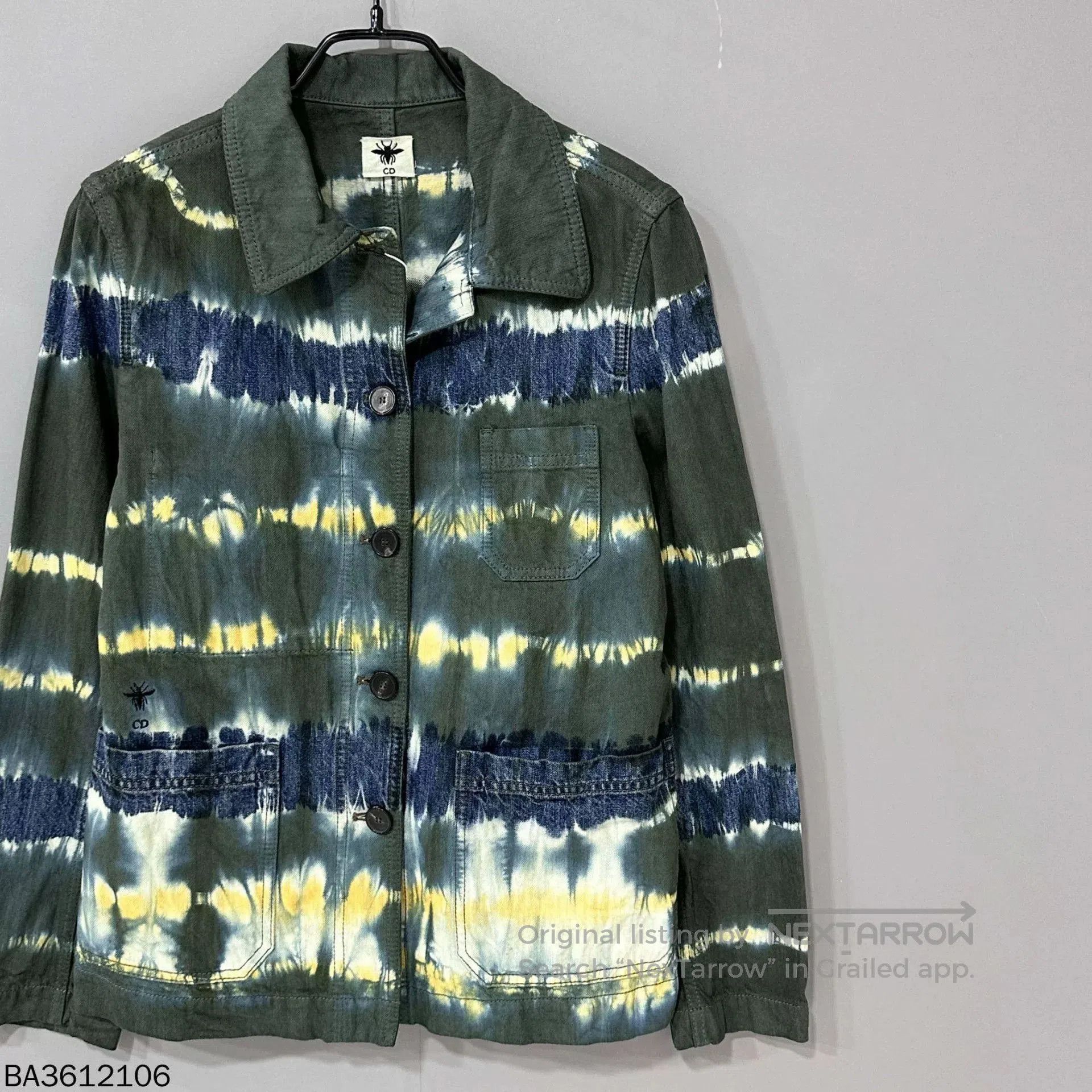Dior Dior Denim Bee Logo Embroidered Jacket. Size S / US 4 / IT 40 - 2 Thumbnail