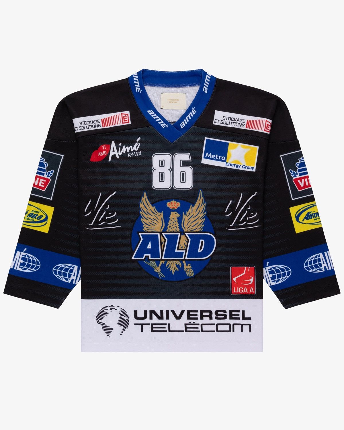 Aime Leon Dore ALD Hockey Jersey FW24 Size US XL / EU 56 / 4 - 1 Thumbnail