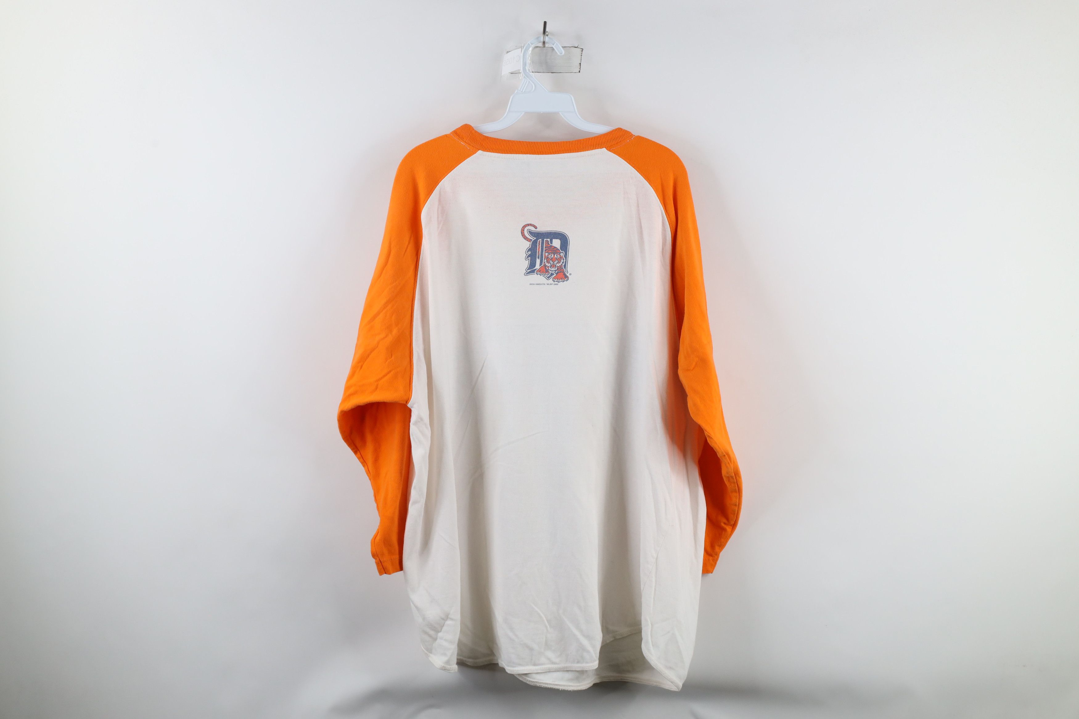 Vintage Vintage Y2K 2000 Detroit Tigers Baseball Raglan T-Shirt Size US L / EU 52-54 / 3 - 12 Thumbnail