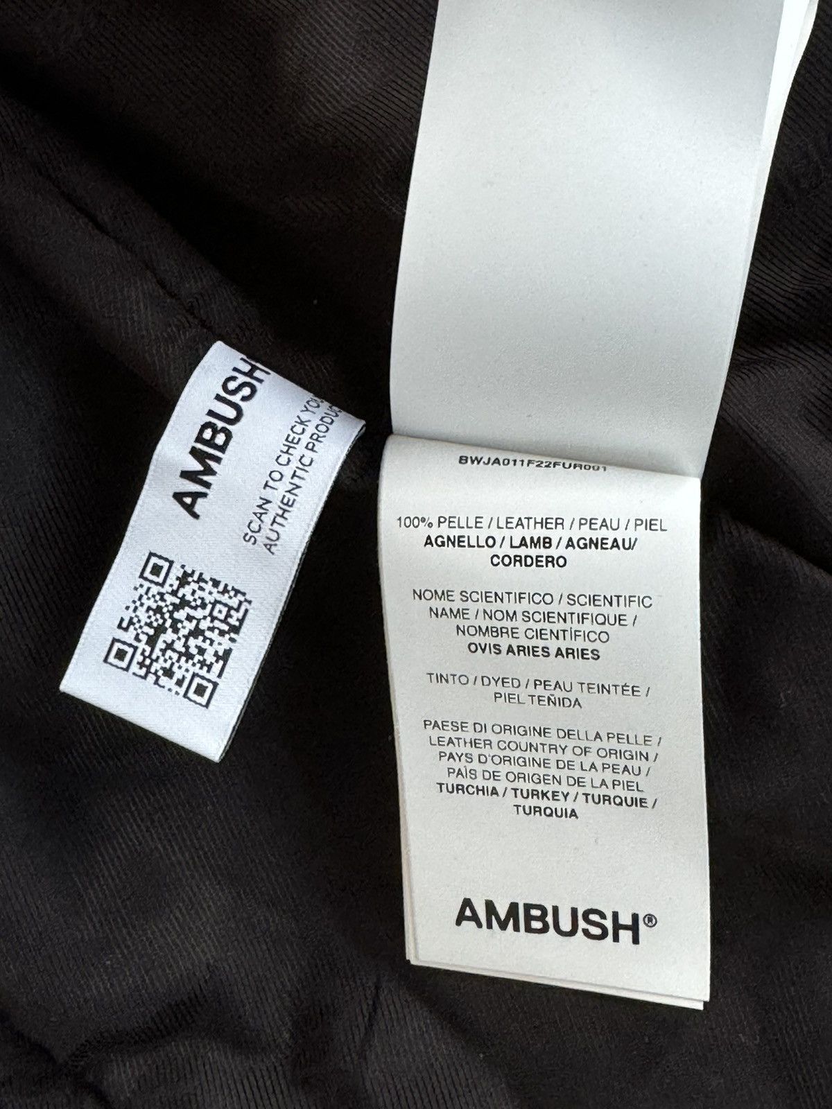 Ambush Design New Ambush shearling mongolian leather coat, size M Size M / US 6-8 / IT 42-44 - 11 Thumbnail