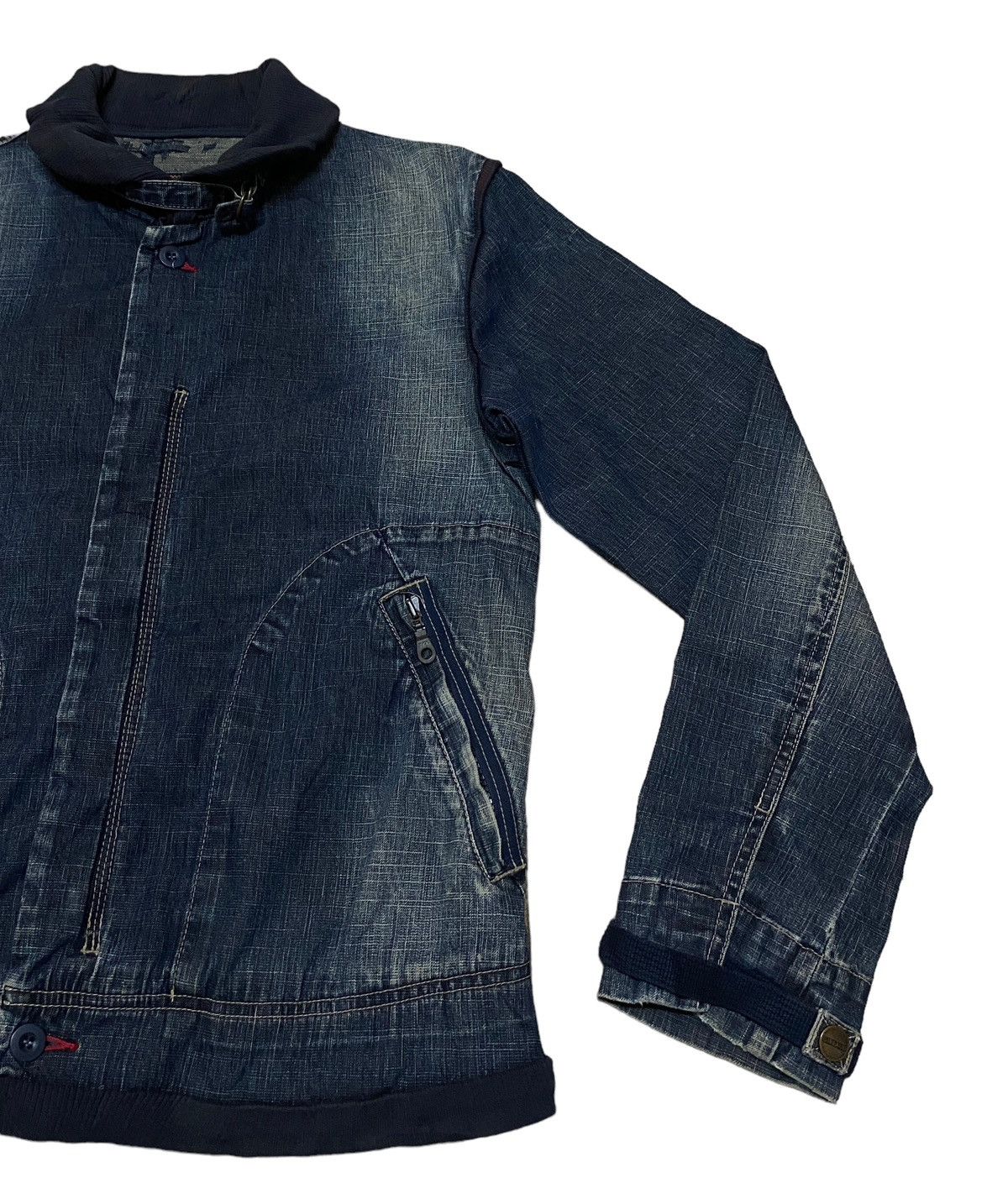 Marithe + Francois Girbaud Rare Vintage Marithe Francois Girbaud Denim Jacket 1990s Size US M / EU 48-50 / 2 - 6 Thumbnail