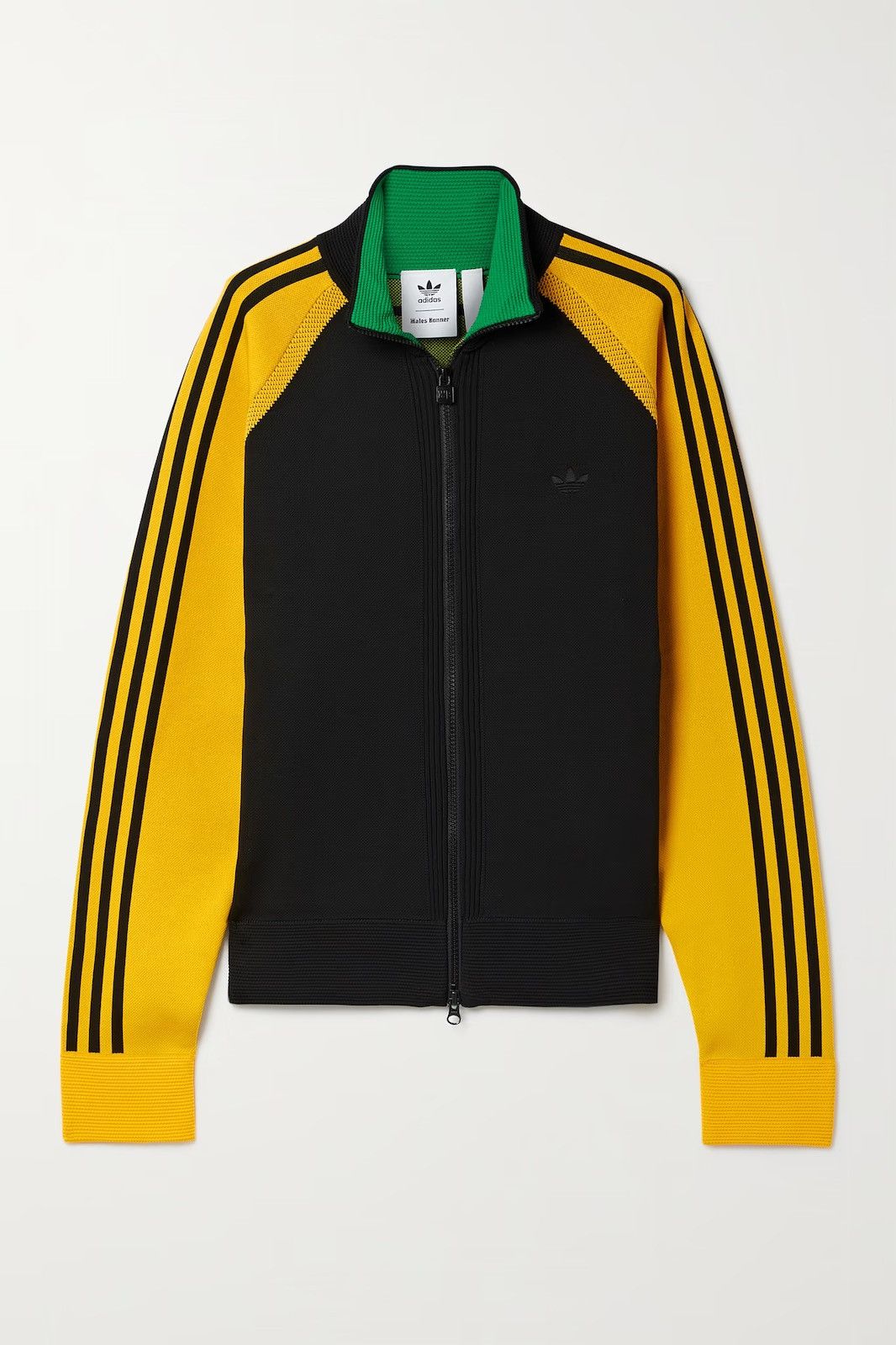 Adidas ADIDAS X WALES BONNER KNIT TRACK JACKET BLACK XXL | Grailed