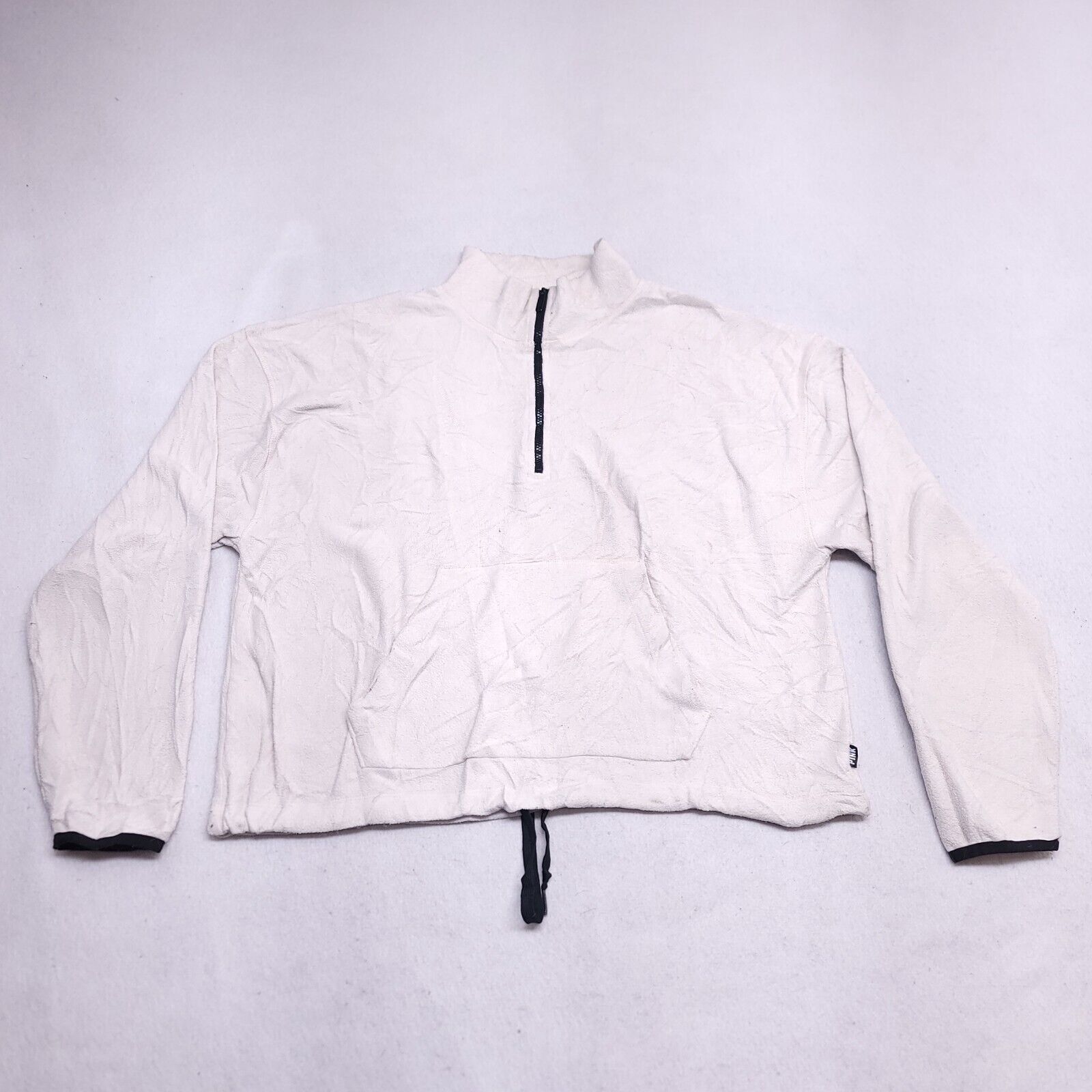 Victoria's Secret Victorias Secret Pink 1/4 Zip Up Jacket Womens Size L Beige Size L / US 10 / IT 46 - 2 Thumbnail