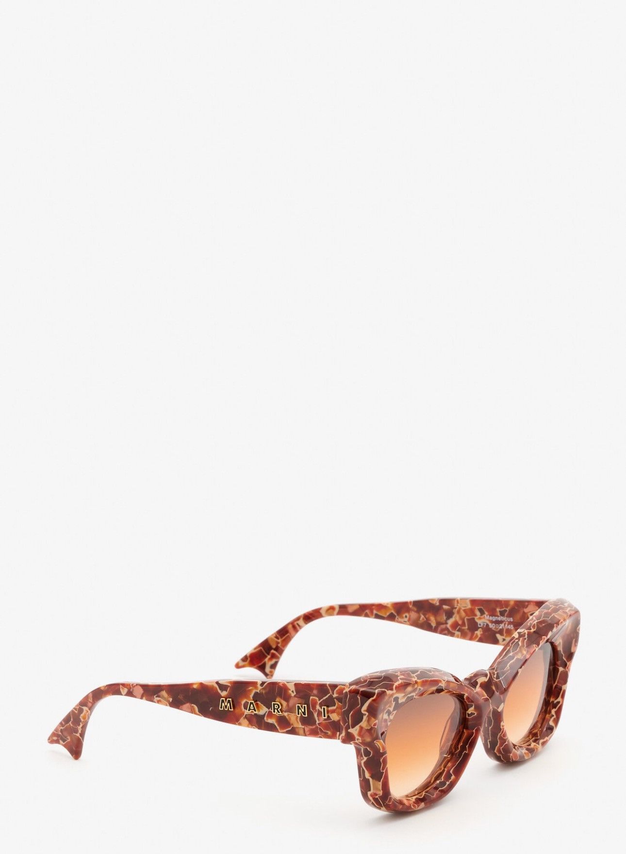 Marni Last Item Marni Magneticus Lava Sunglasses Size ONE SIZE - 2 Thumbnail