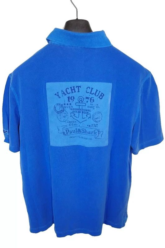 Paul & Shark RRP350€ Paul&Shark Polo New with Tags Solid Short Sleeves Size US L / EU 52-54 / 3 - 3 Thumbnail