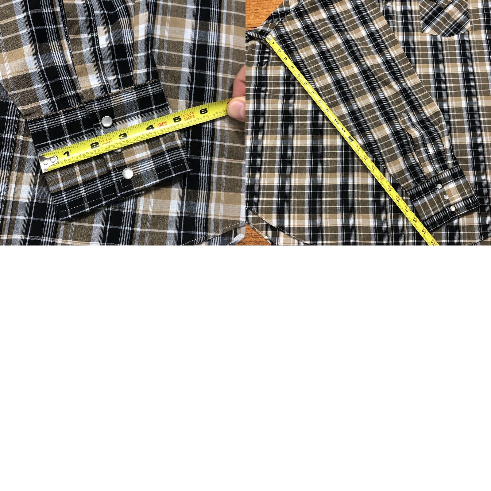 Vintage VINTAGE Ely Cattleman Shirt Men 2XL Brown Plaid Pearl Snap Western Cowboy Casual Workwear Size US XXL / EU 58 / 5 - 8 Thumbnail