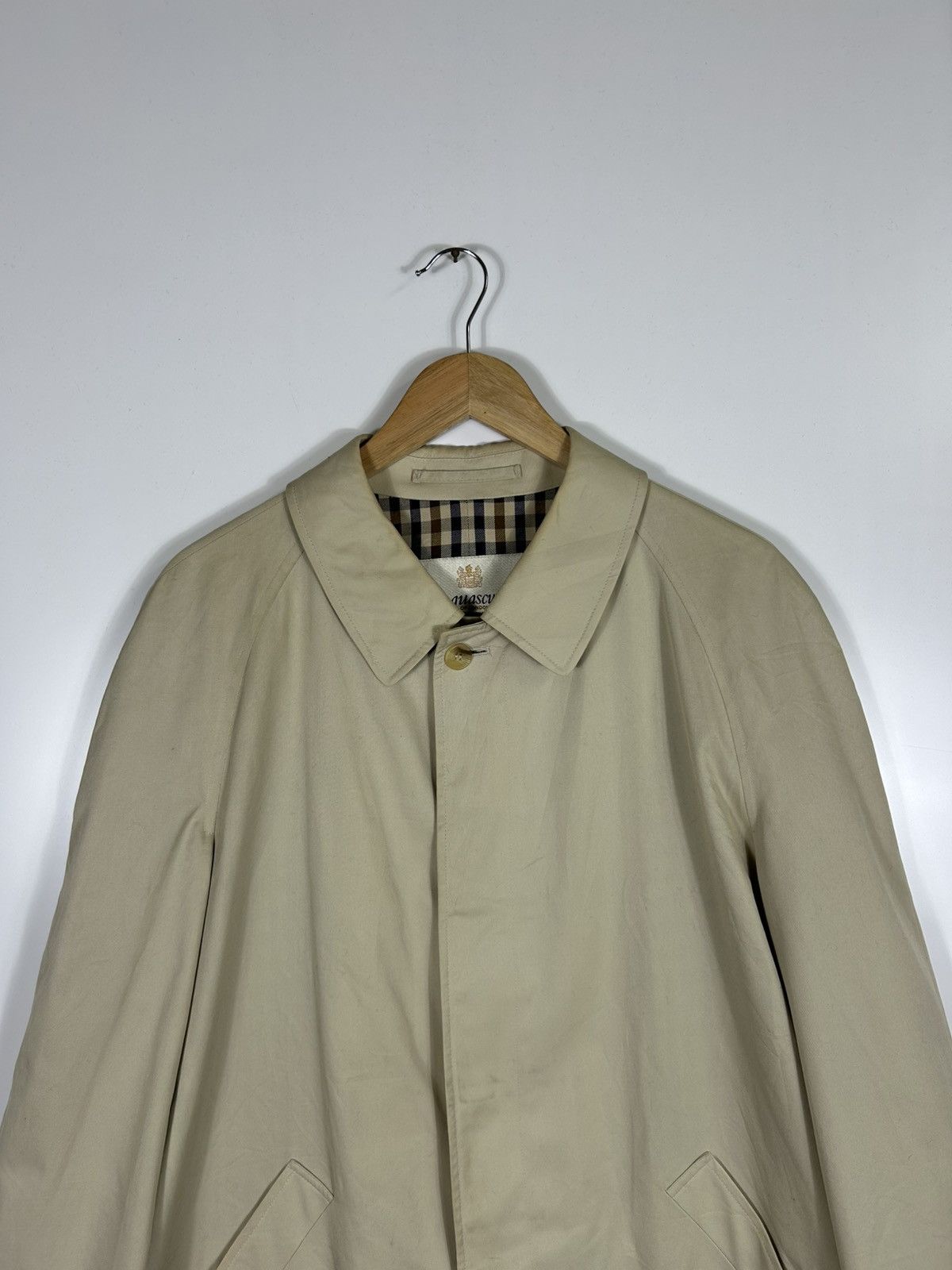 Aquascutum × Vintage ⚡️Vintage Aquascutum England Button Coat Jacket Size US M / EU 48-50 / 2 - 5 Thumbnail