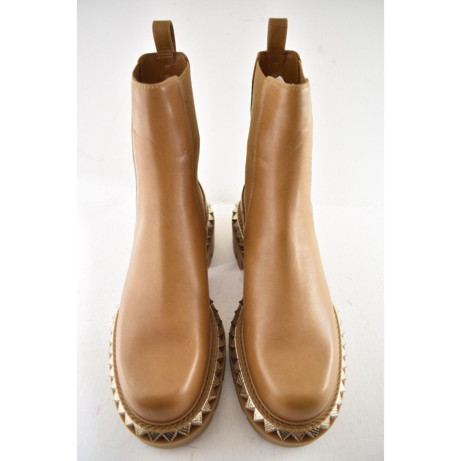 Christian Louboutin Christian Louboutin St Emilia Pyraclou Brown Chelsea Boot 38 Size US 8 / IT 38 - 14 Thumbnail
