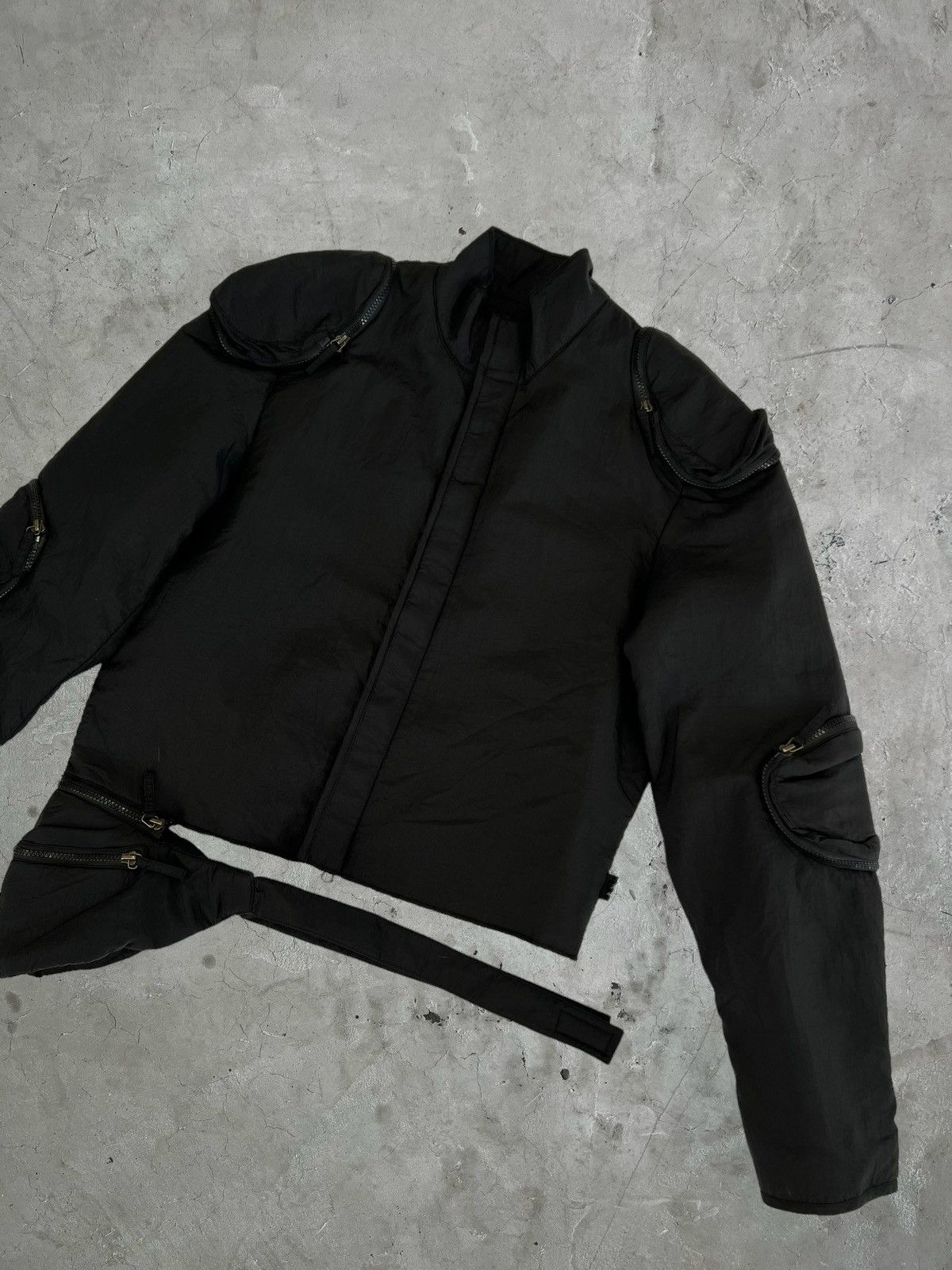 Jean Paul Gaultier SS/03 Jean Paul Gaultier Cyber 3DCargo Moto Jacket Size US M / EU 48-50 / 2 - 6 Thumbnail