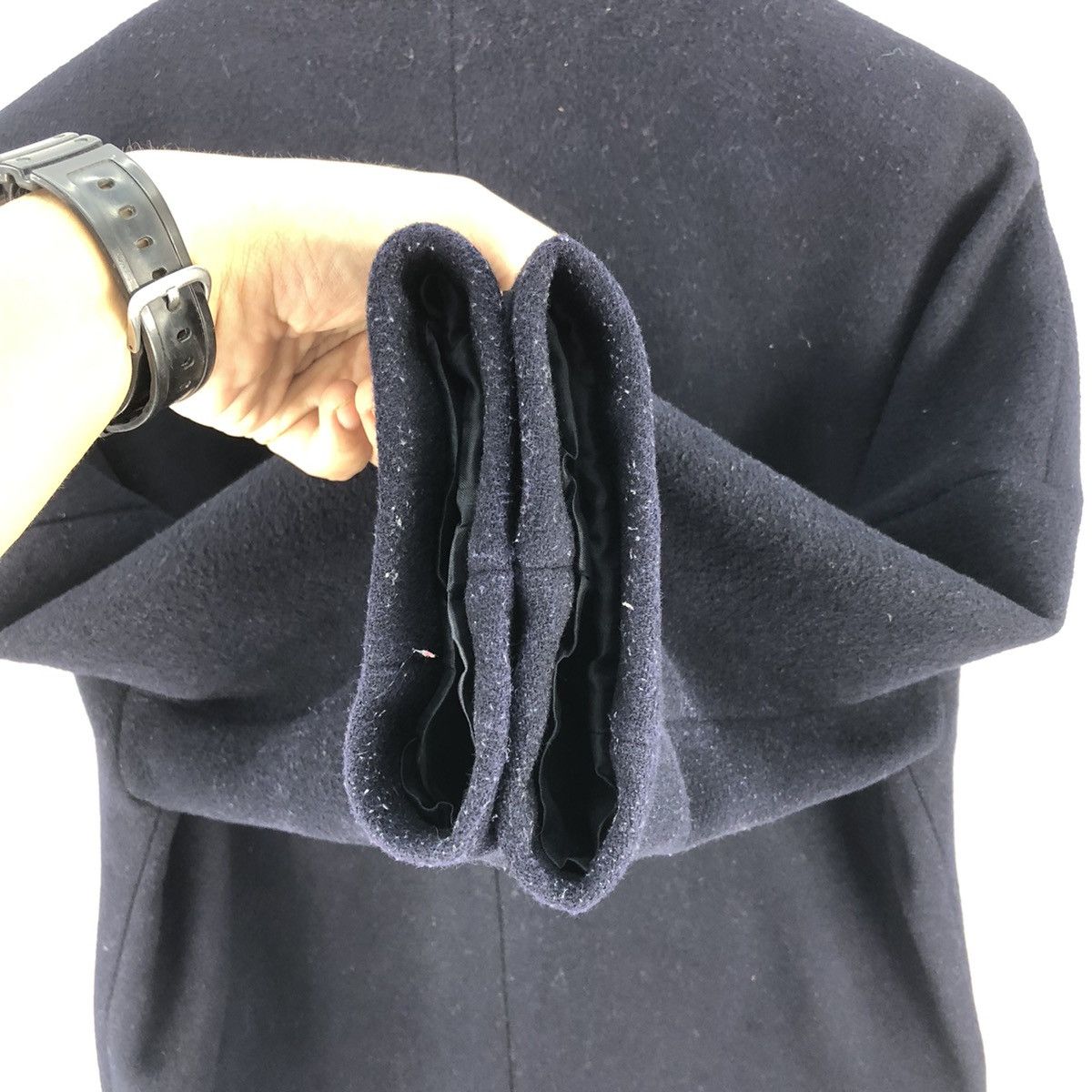 United Arrows United Arrows Wool Cashmere Double Breasted Jacket - Baggy Size US M / EU 48-50 / 2 - 7 Thumbnail