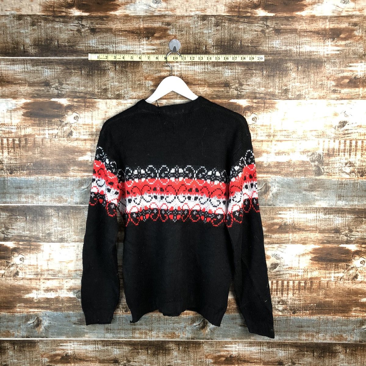 Homespun Knitwear × Japanese Brand Revere Dark Blue art vintage Knitwear #A1821 Size US M / EU 48-50 / 2 - 11 Thumbnail