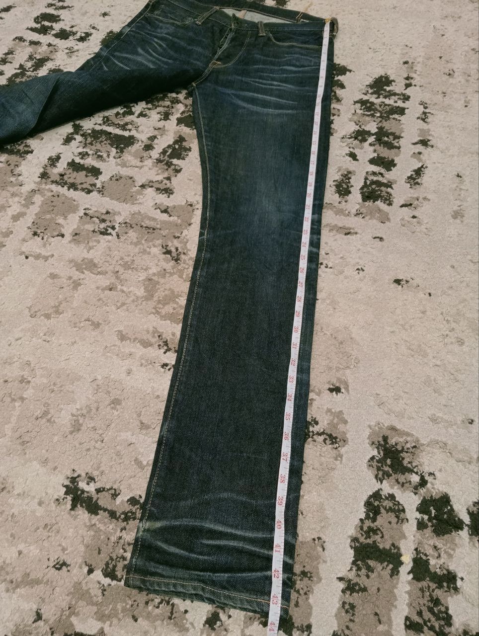 KURO JAPANESE KURO FIBRO SELVEDGE JEANS - MADE IN JAPAN Size US 32 / EU 48 - 19 Thumbnail