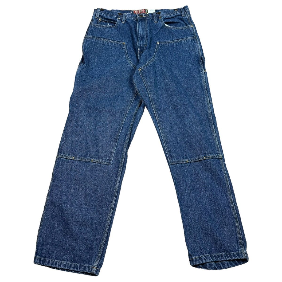 Other × Vintage Berne Double Knee Baggy Carpenter Jean Pants Men’s 38”x32” Size US 38 / EU 54 - 5 Thumbnail