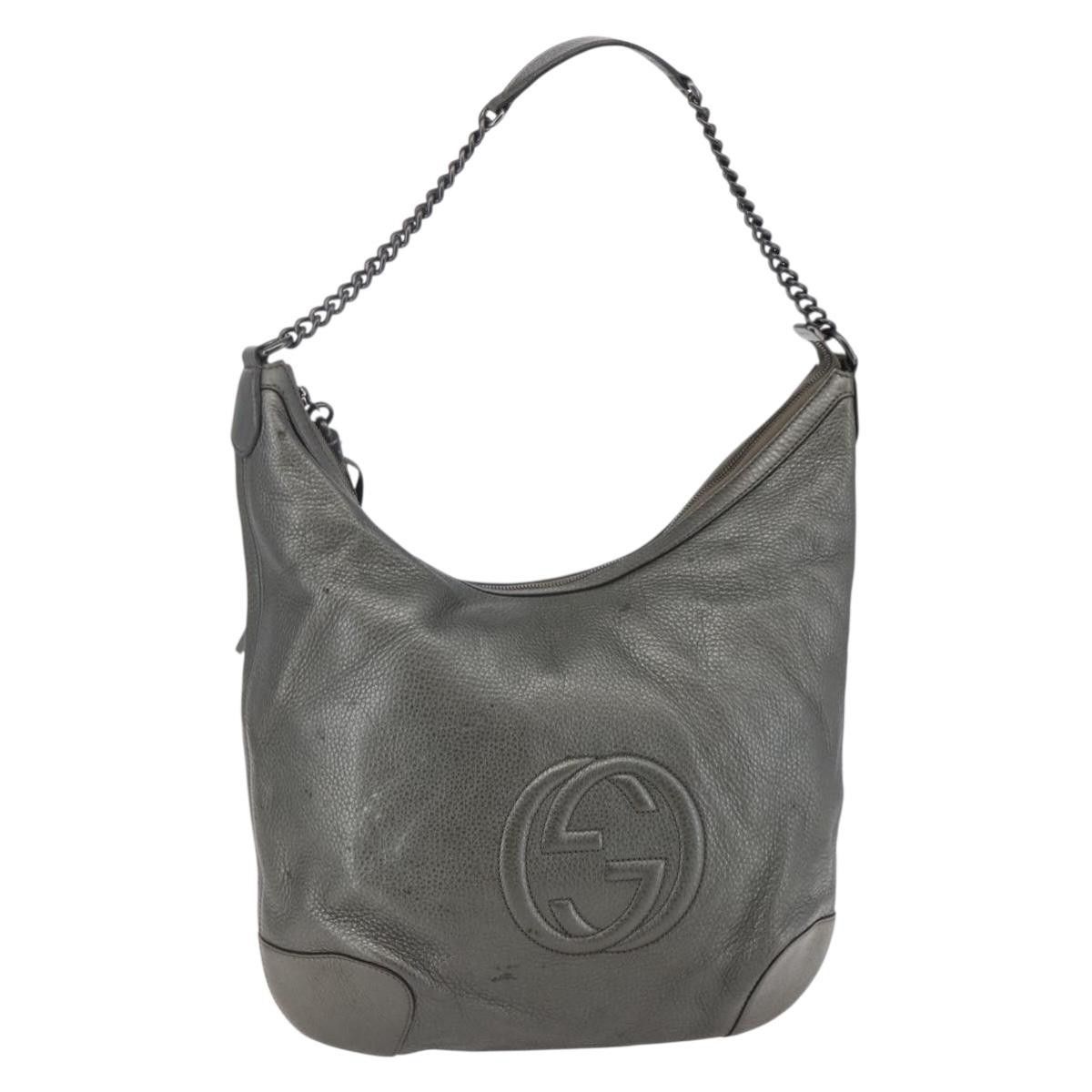 Gucci Gucci Soho Chain Hobo Leather Size ONE SIZE - 1 Thumbnail