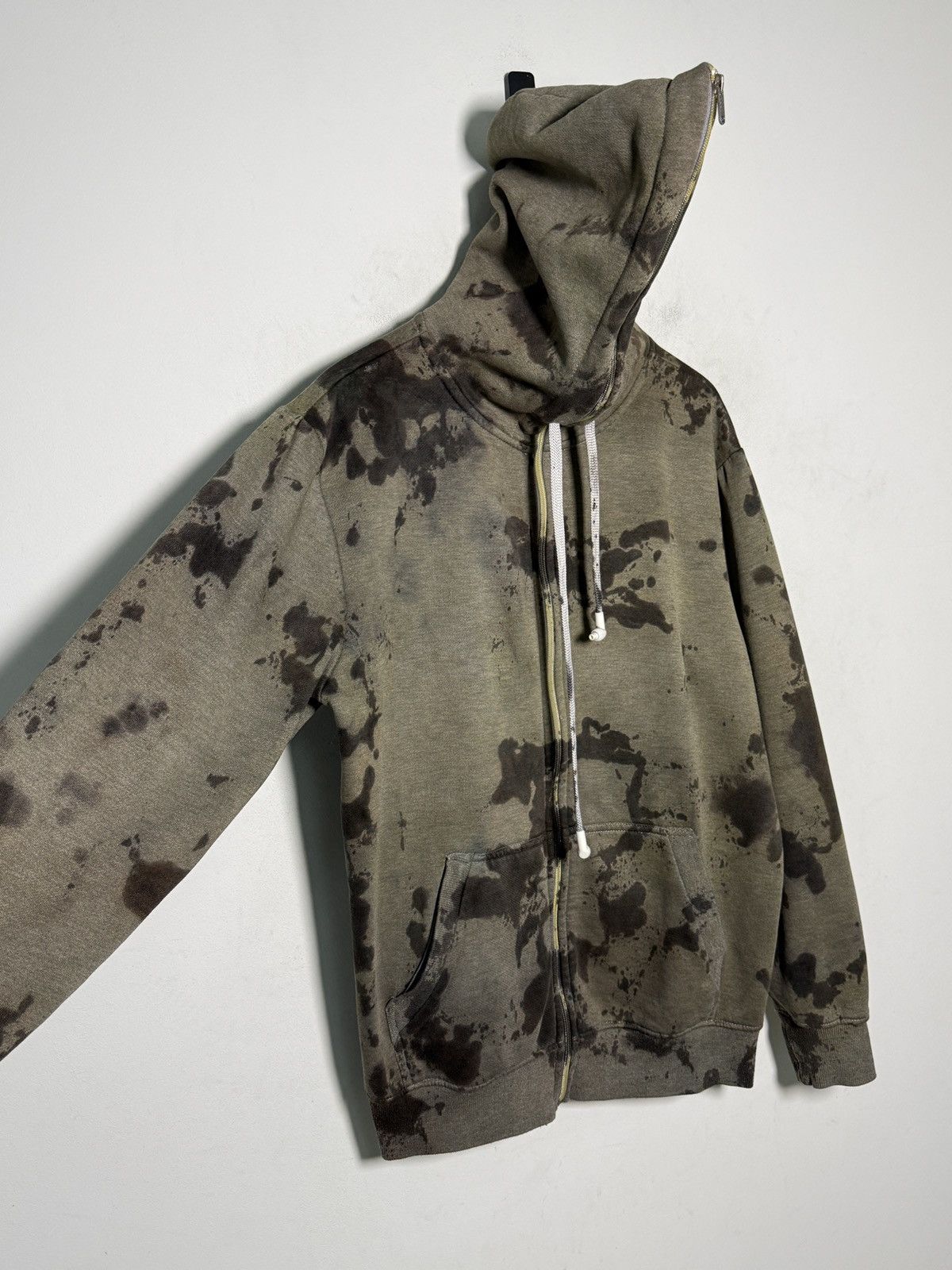 Seditionaries Fishbone gimp hoodie reworked custom hand dyed treatment Size US L / EU 52-54 / 3 - 1 Thumbnail