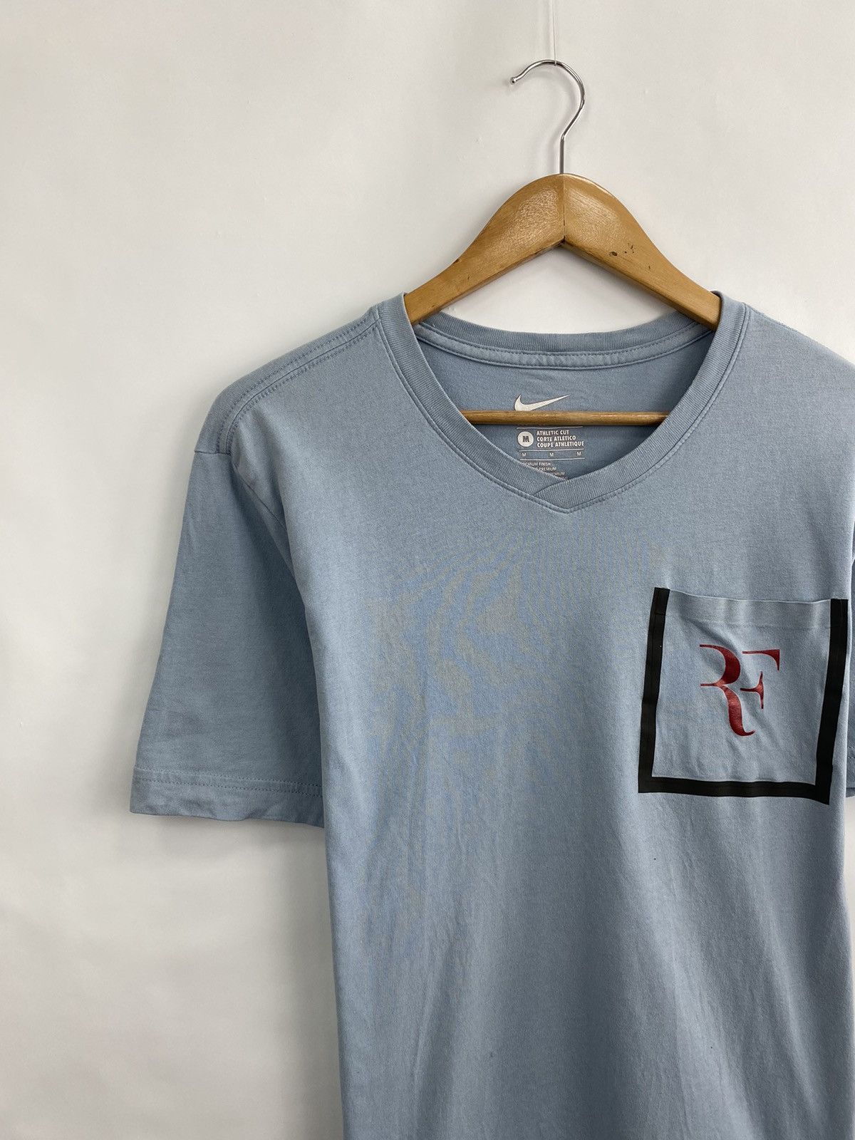 Nike × Vintage 🎾 Nike Roger Federer RF Tennis T-Shirt Y2K Rare Retro Hype Size US M / EU 48-50 / 2 - 2 Thumbnail