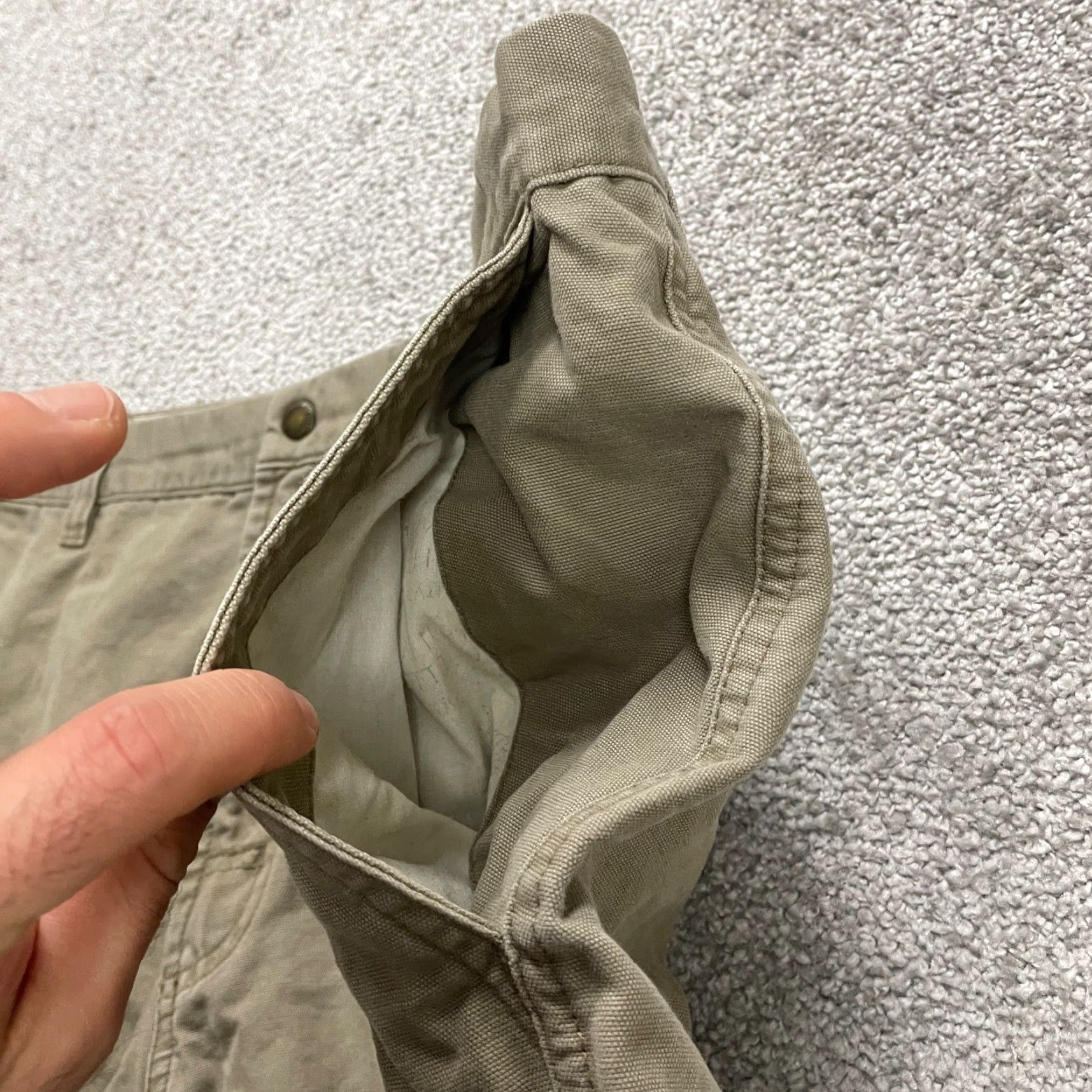 Vintage Columbia Flex ROC Chino Pants Mens 40x30 Brown Casual Outdoor Cotton Straight Size US 40 / EU 56 - 4 Thumbnail