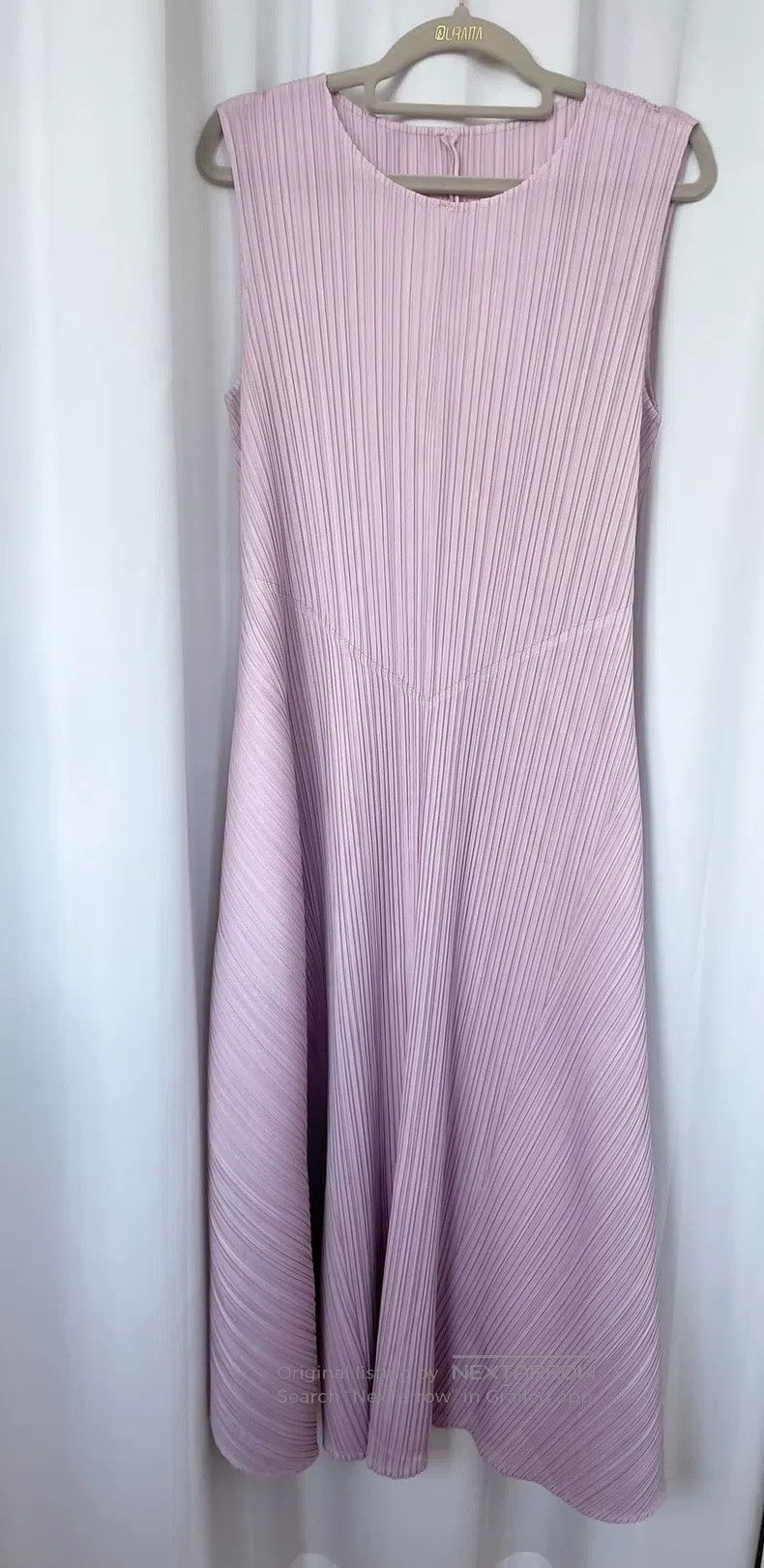 Issey Miyake Issey Miyake Brilliant Dress Pink Size L / US 10 / IT 46 - 2 Thumbnail