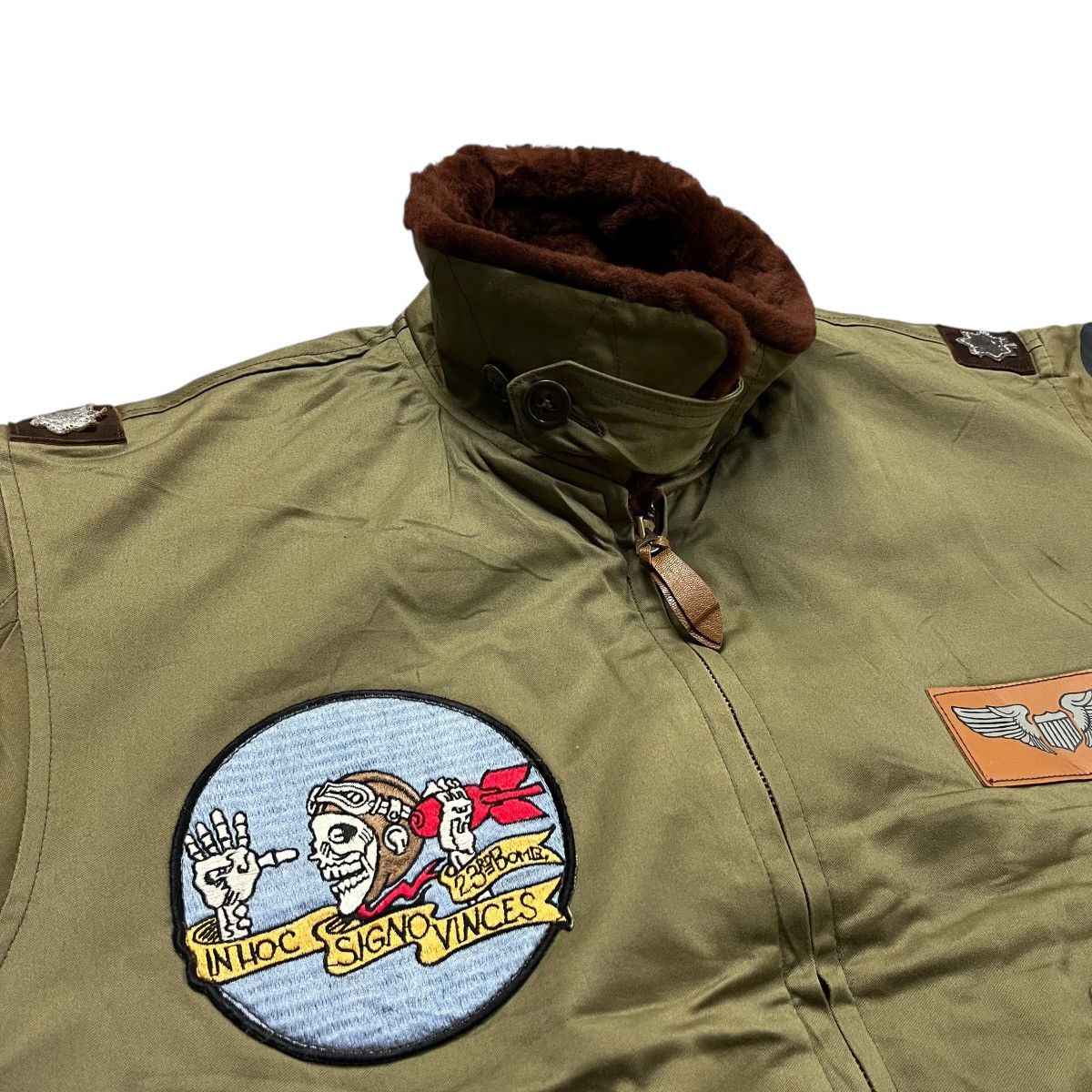 Buzz Rickson's Vintage Buzz Ricksons B-10 USAF Bomber Flight Jacket Size US L / EU 52-54 / 3 - 4 Thumbnail