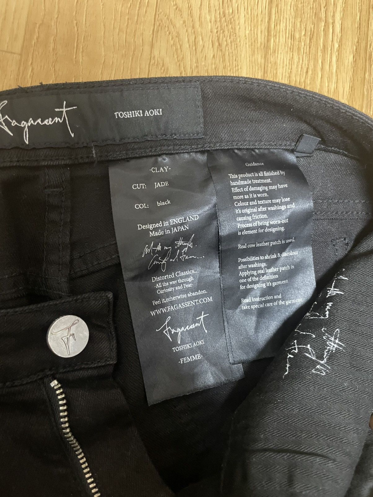 Fagassent Toshiki Aoki fagassent denim pants Size 26" / US 2 / IT 38 - 3 Thumbnail