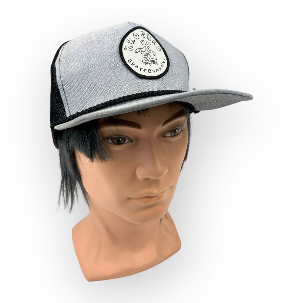 Krooked Krooked Skateboarding Trucker Hat Size ONE SIZE - 1 Thumbnail