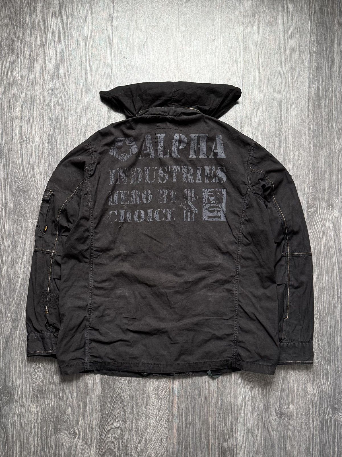 Alpha Industries × Vintage 90s Vintage Alpha Industries Jacket Avqntgarde Size US XL / EU 56 / 4 - 6 Thumbnail