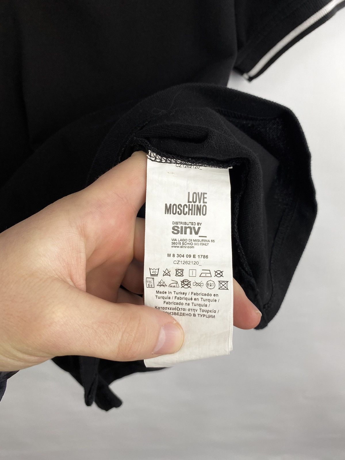 Moschino 🇮🇹 Y2K Love Moschino Polo T-Shirt Rare Retro Hype Size US M / EU 48-50 / 2 - 6 Thumbnail